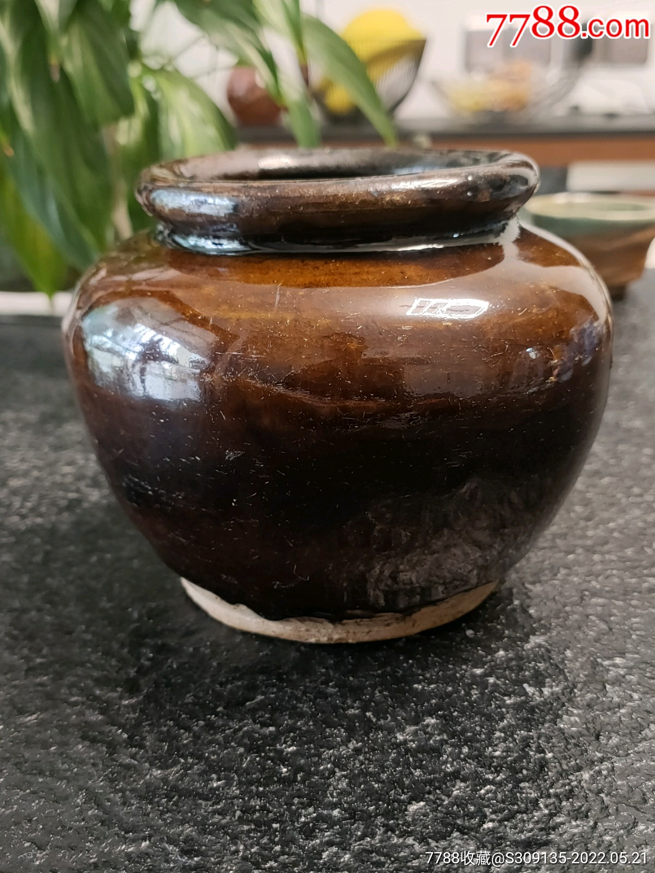 大开门民国磁州窑超厚釉陶罐传世美品钱大涨掌柜私藏包真包老