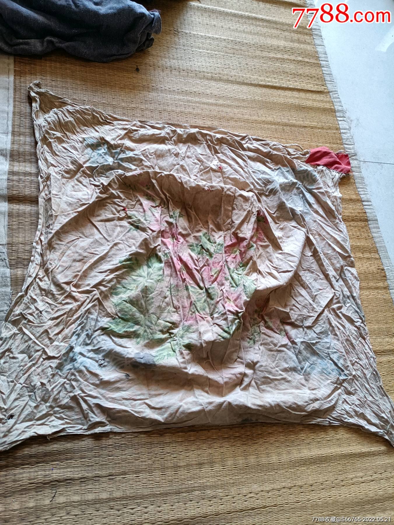 怀旧老花卉包裹皮