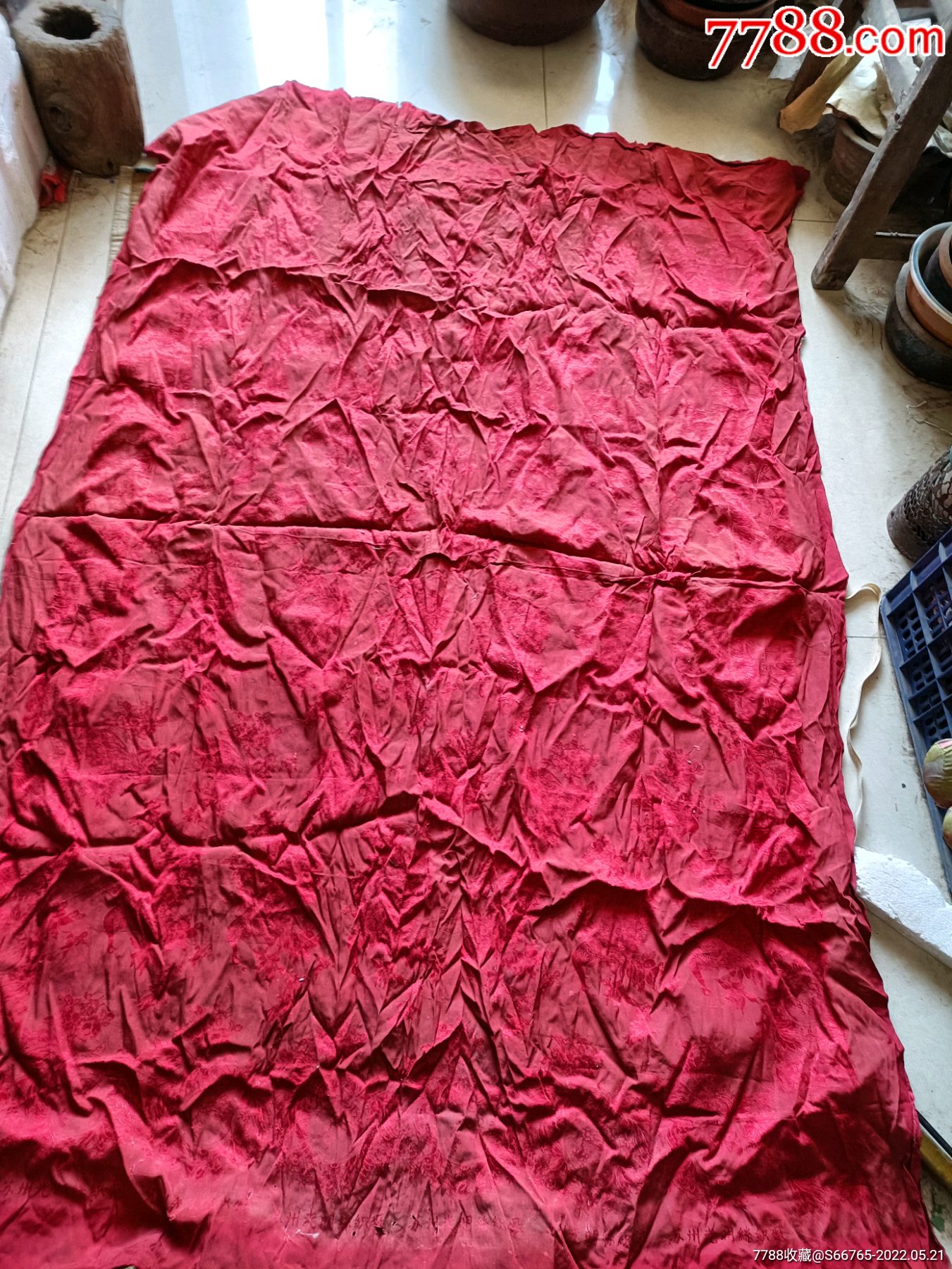 怀旧老杭州光明丝绸厂丝绸被面