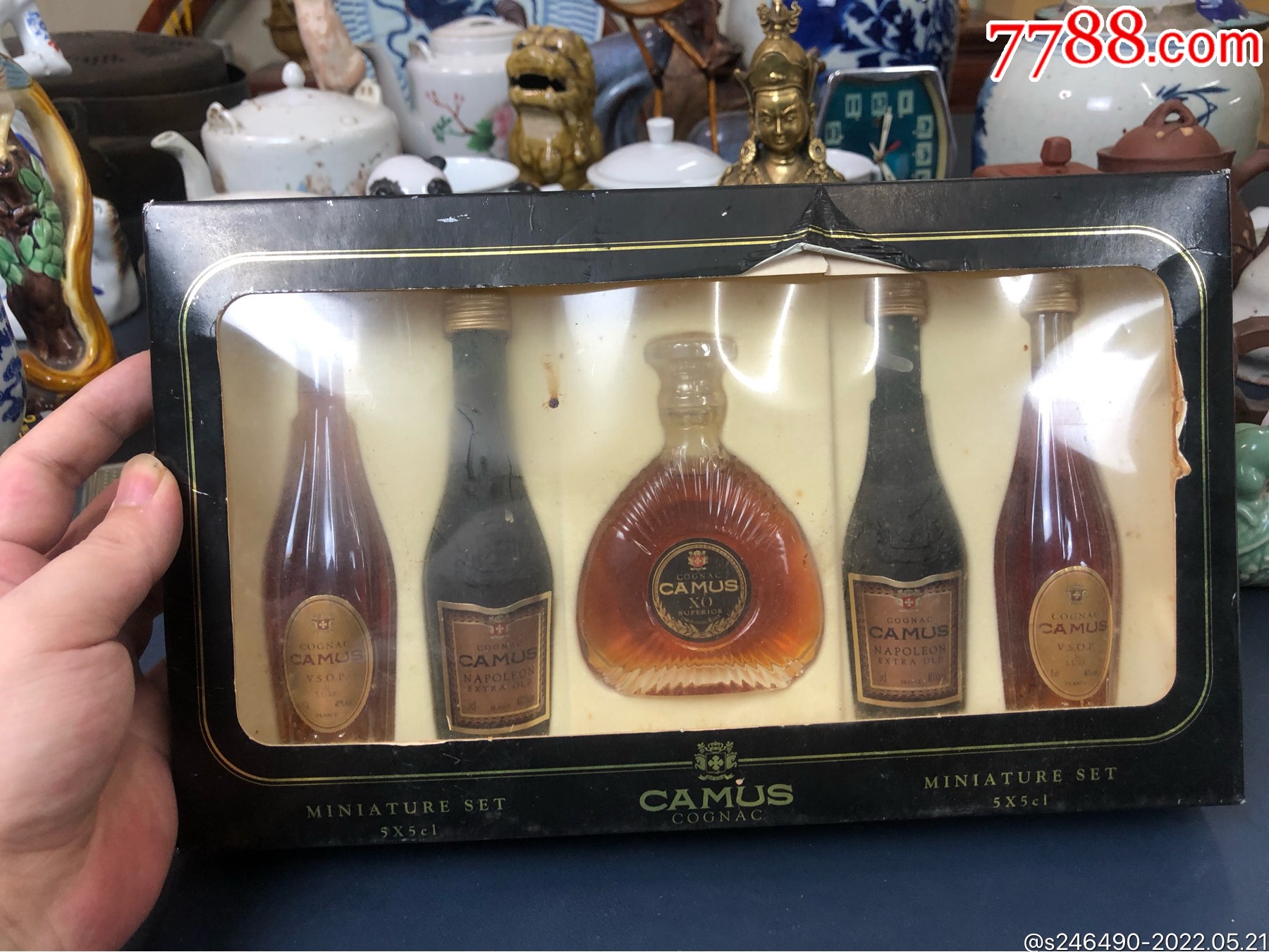 卡慕经典迷你洋酒一盒老款-价格:16元-au30202862-老酒收藏 -加价