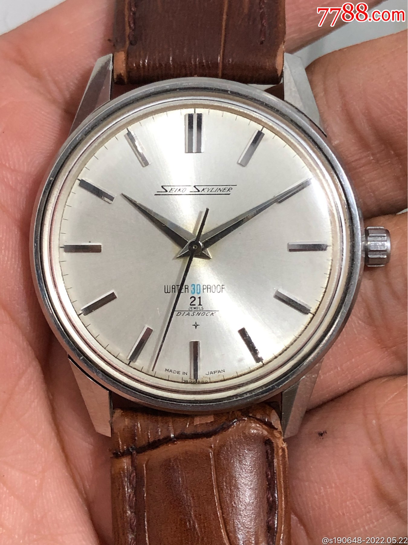 好品精工舍21钻手动机械表-价格:40元-au30205381-手表/腕表 -加价