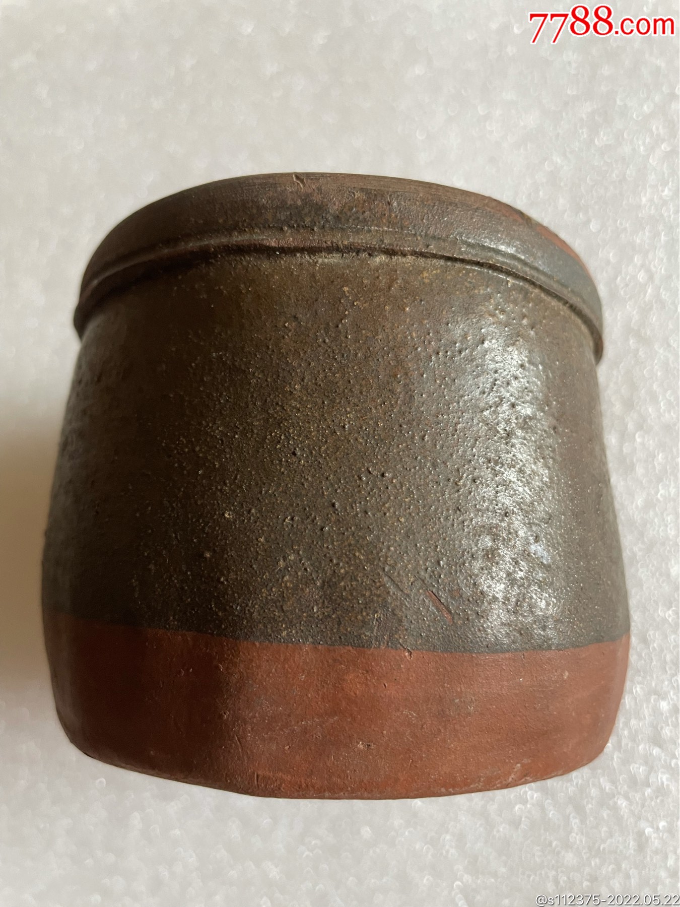 明代酱釉紫砂罐尺寸口径99公分高75公分纯手工制作不破不裂包老保