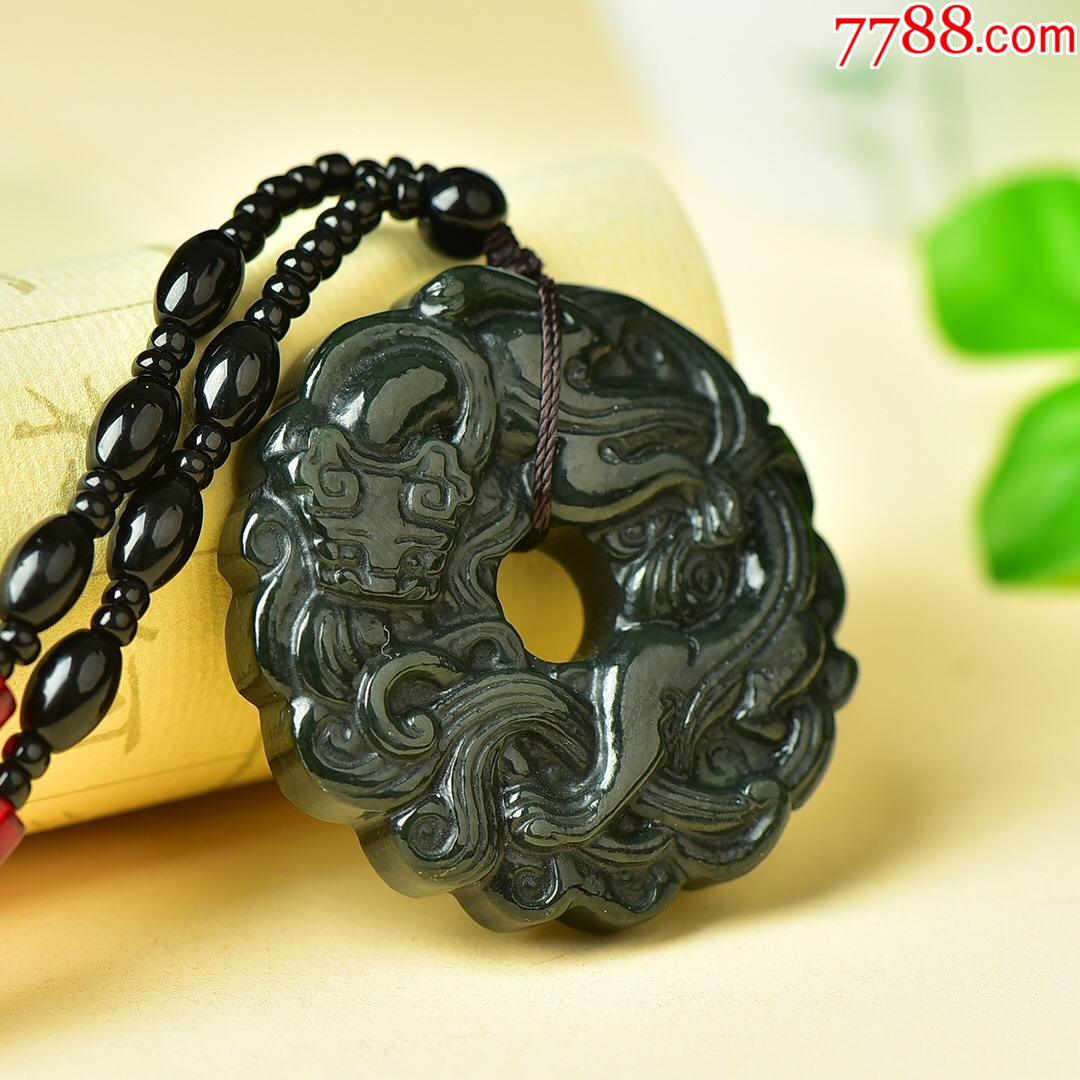 名称精致和田玉古龙规格4646编号10396