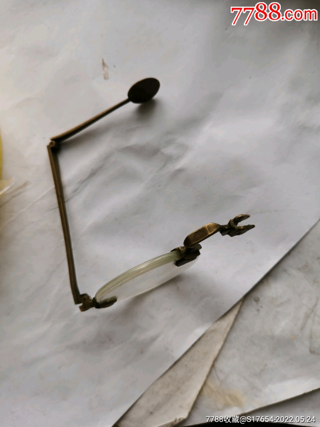 25清朝水晶单片眼镜