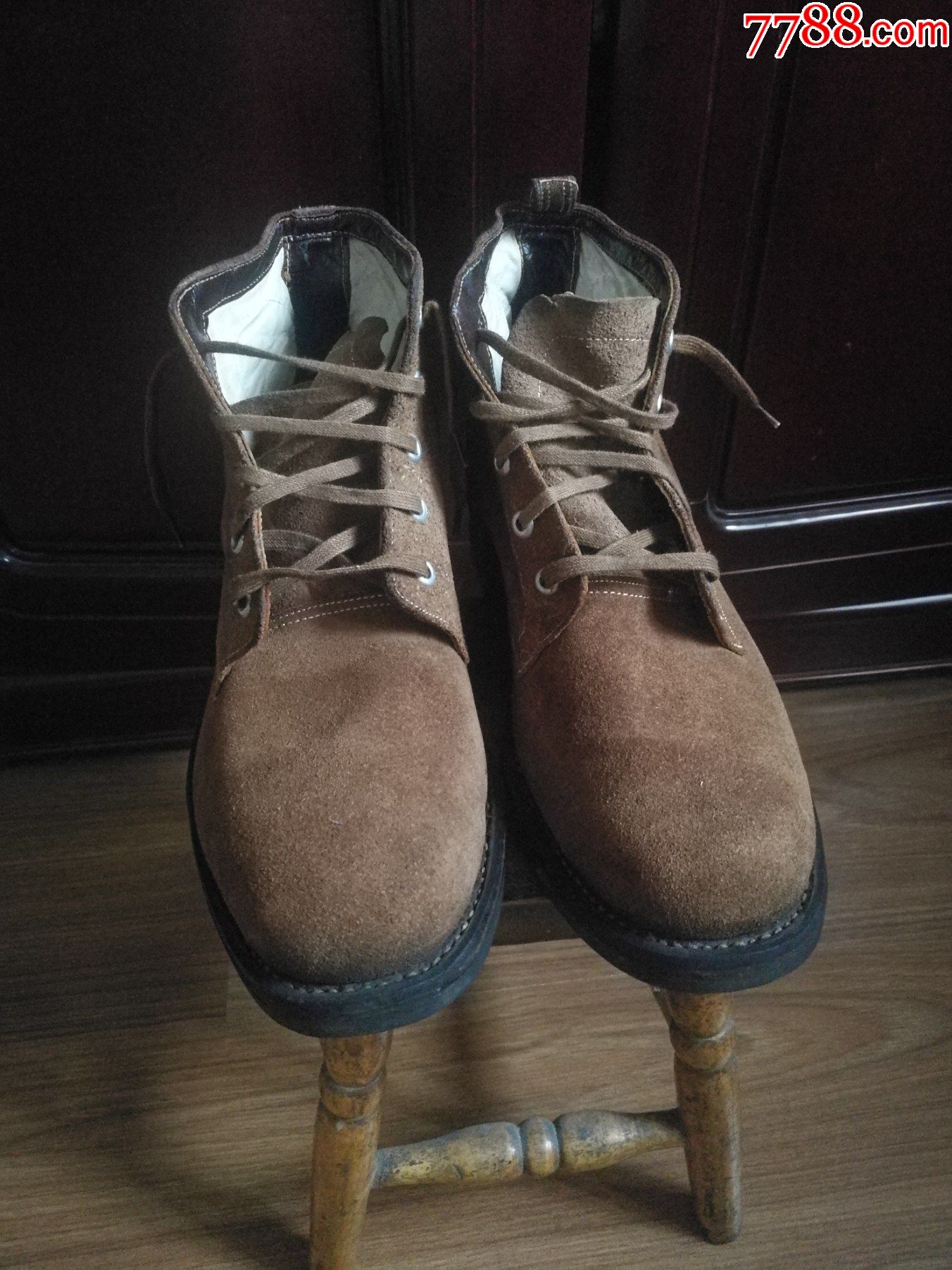 老翻毛鞋一双_男女/鞋靴_香生无心处【7788收藏__收藏热线】