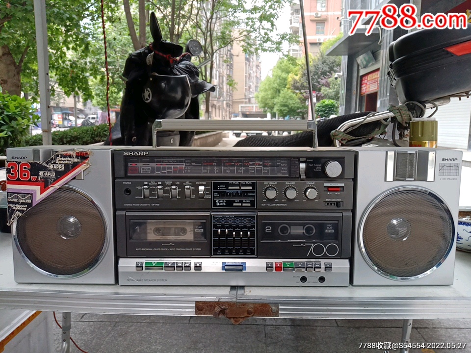 日本原装夏普gf一700收录机