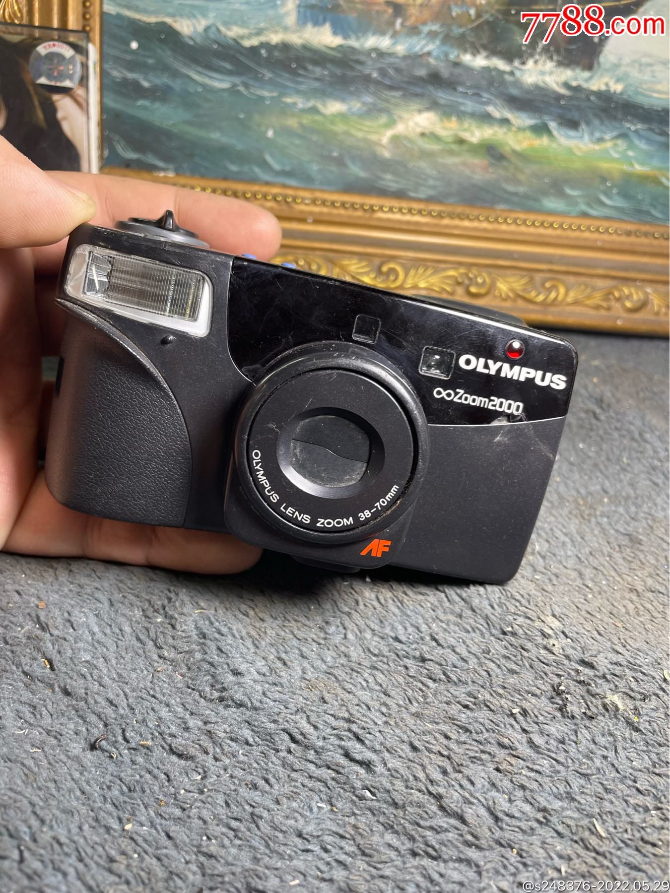 奥林巴斯zoom2000胶卷相机,品相有下次,功能一切正常,不带电池_价格1