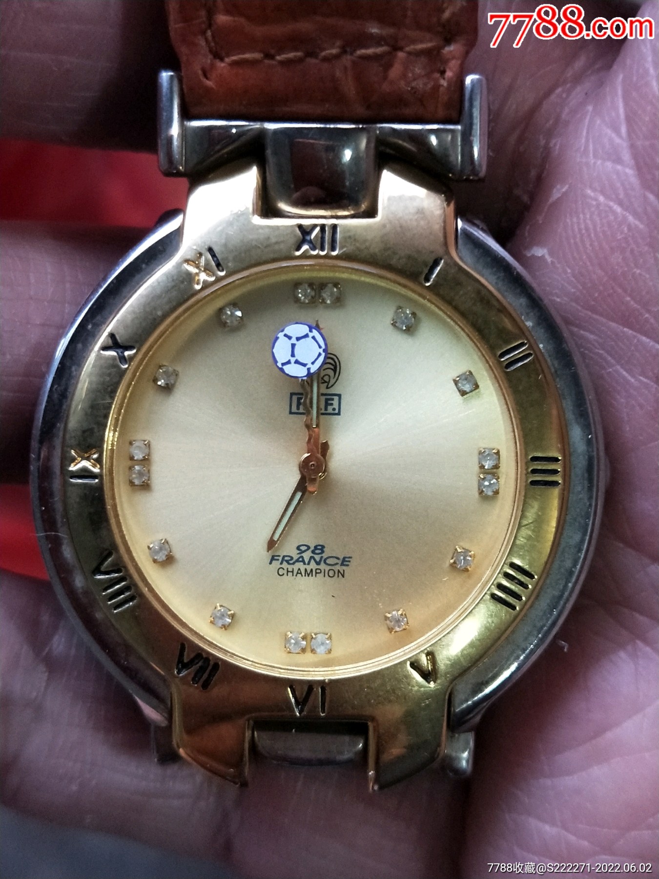18k金冠军手表