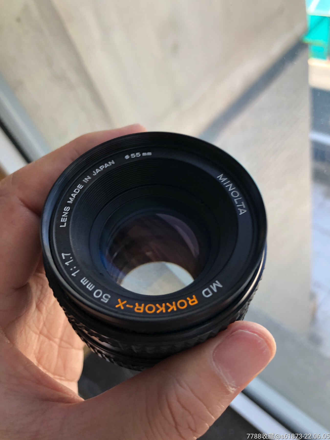 美能达md50/1.7标准镜头,黄标._价格184元_第1张