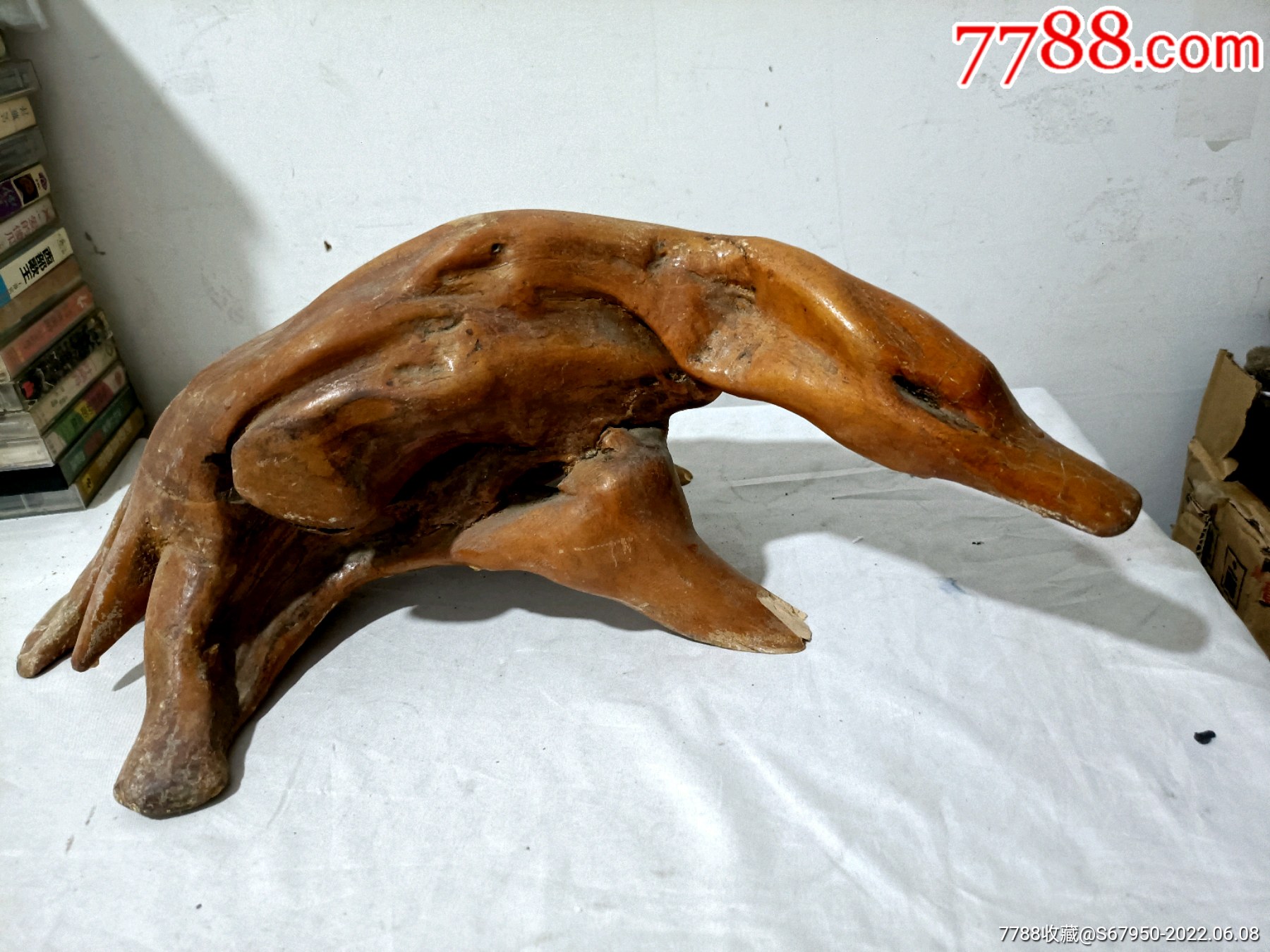 鸭嘴兽根雕_价格12元_第1张