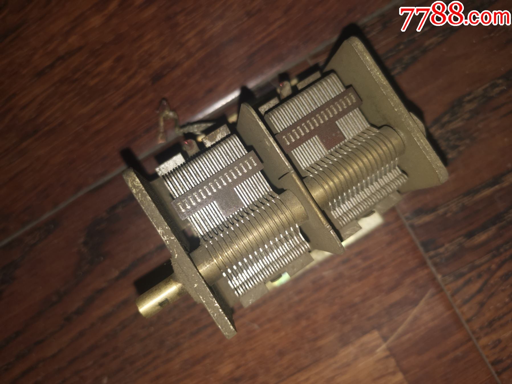 复旦牌双联可变电容器