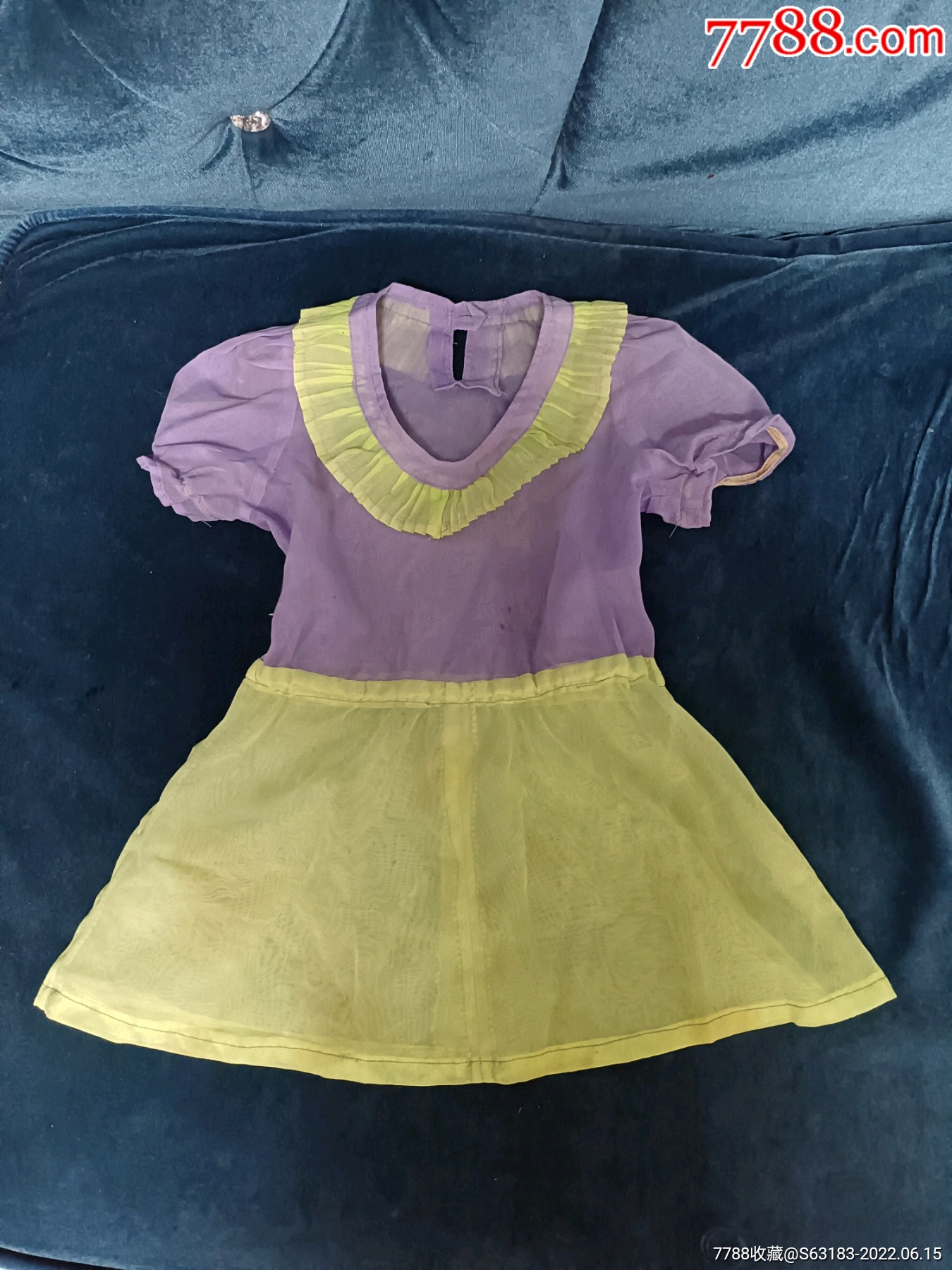 七八十年代娃娃裙非常可爱即将消失的娃娃衣