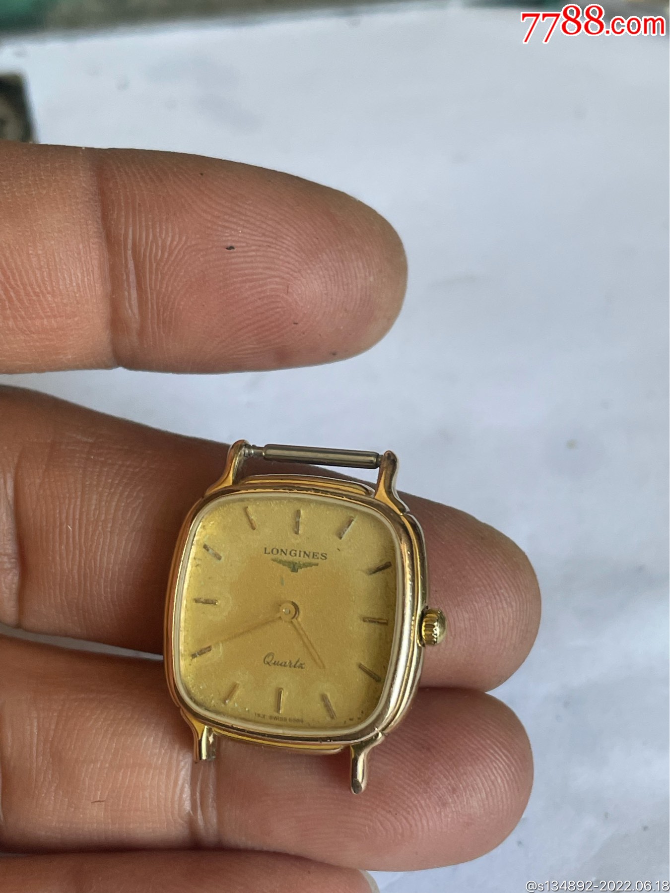 瑞士产浪琴女石英表