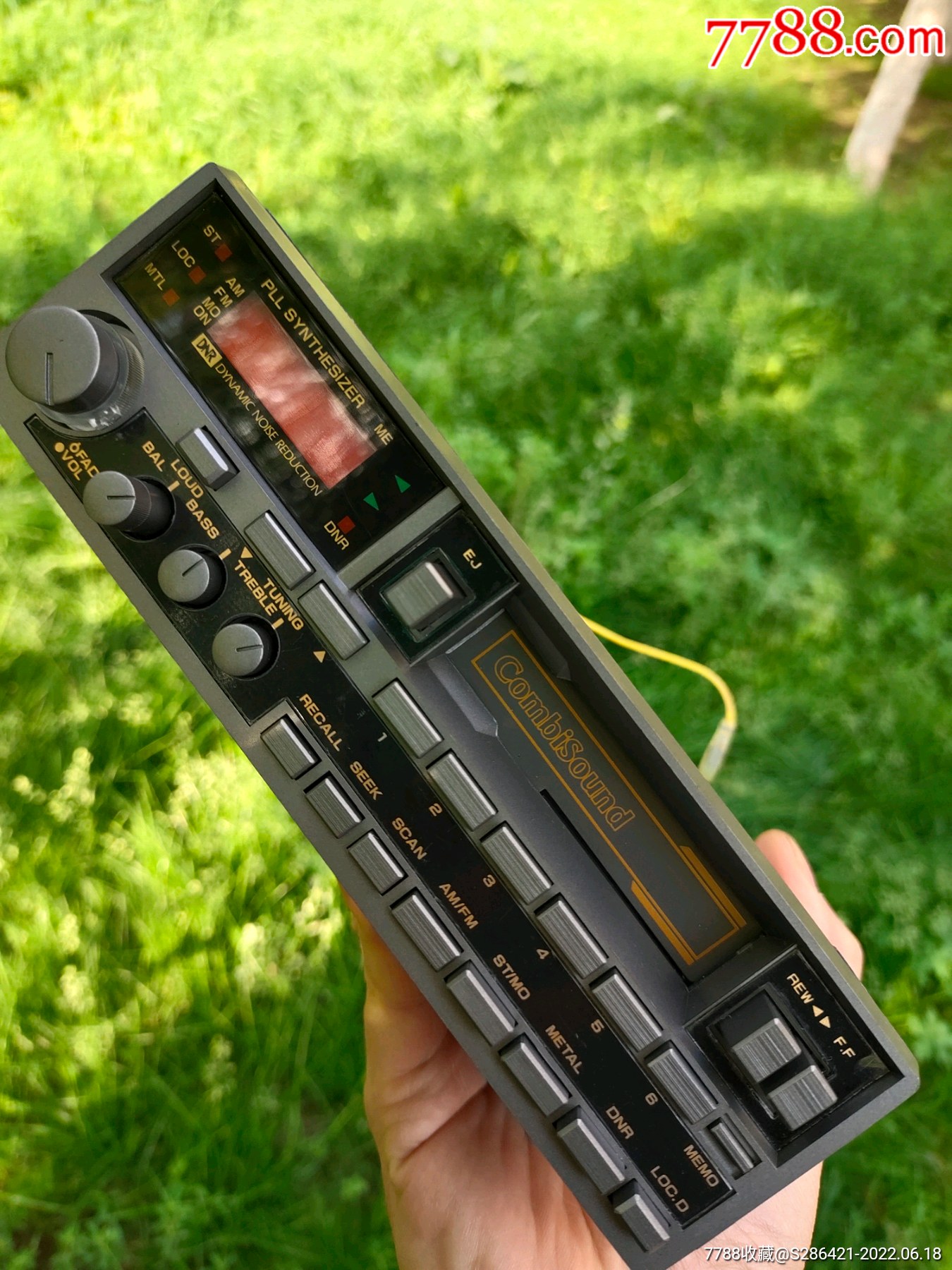 古董卡座收音机车载收音机