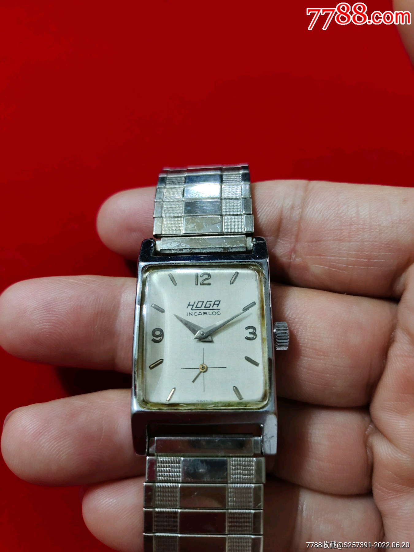 瑞士(hoga)皇爵古董手表_价格245元【旧货二手市场】_第1张