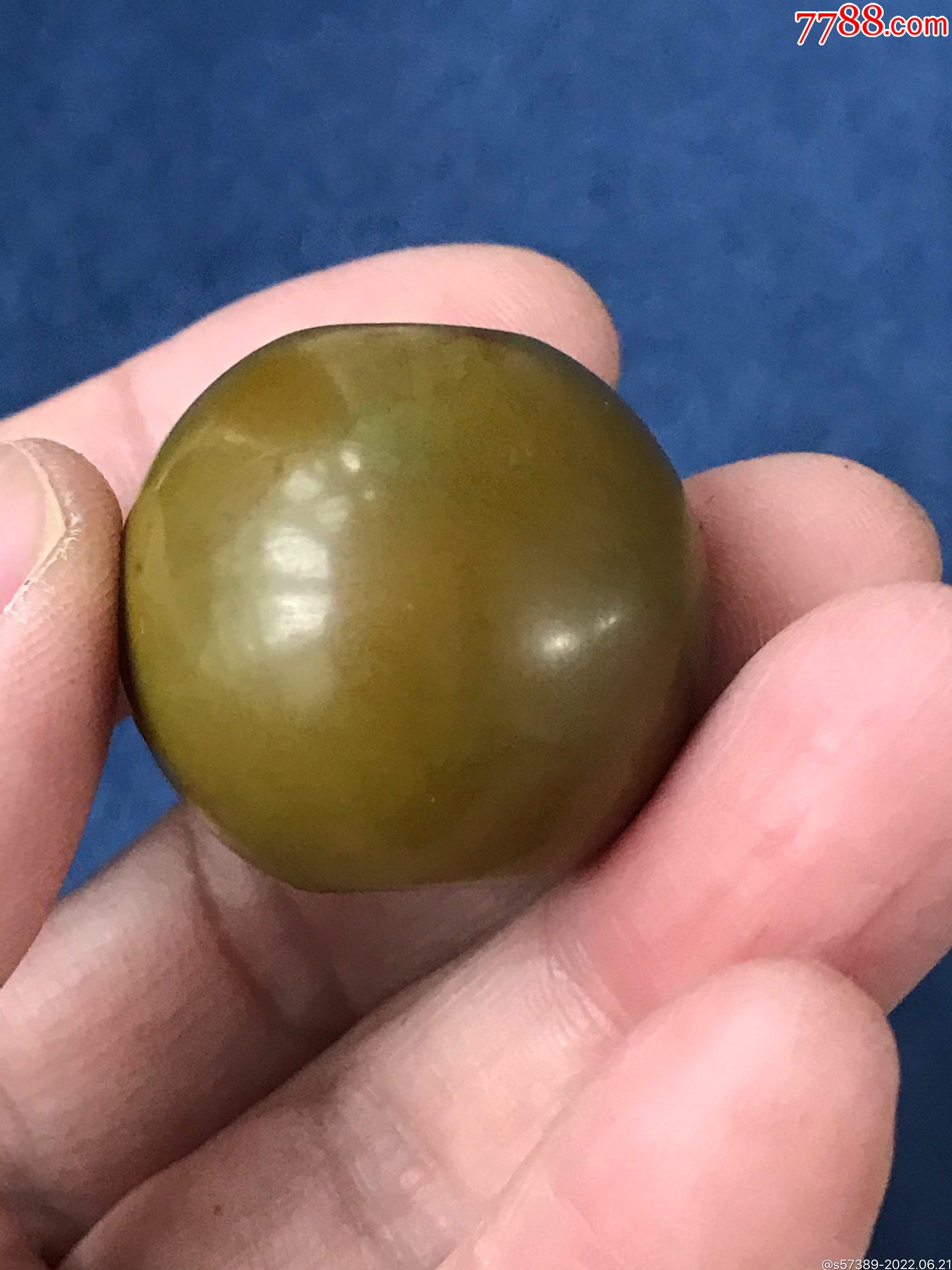 藏区百年绿松石大珠子_价格3000元【王家大院】_第1张