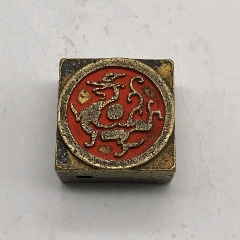鸿钧老祖翻天印纯铜道家法印