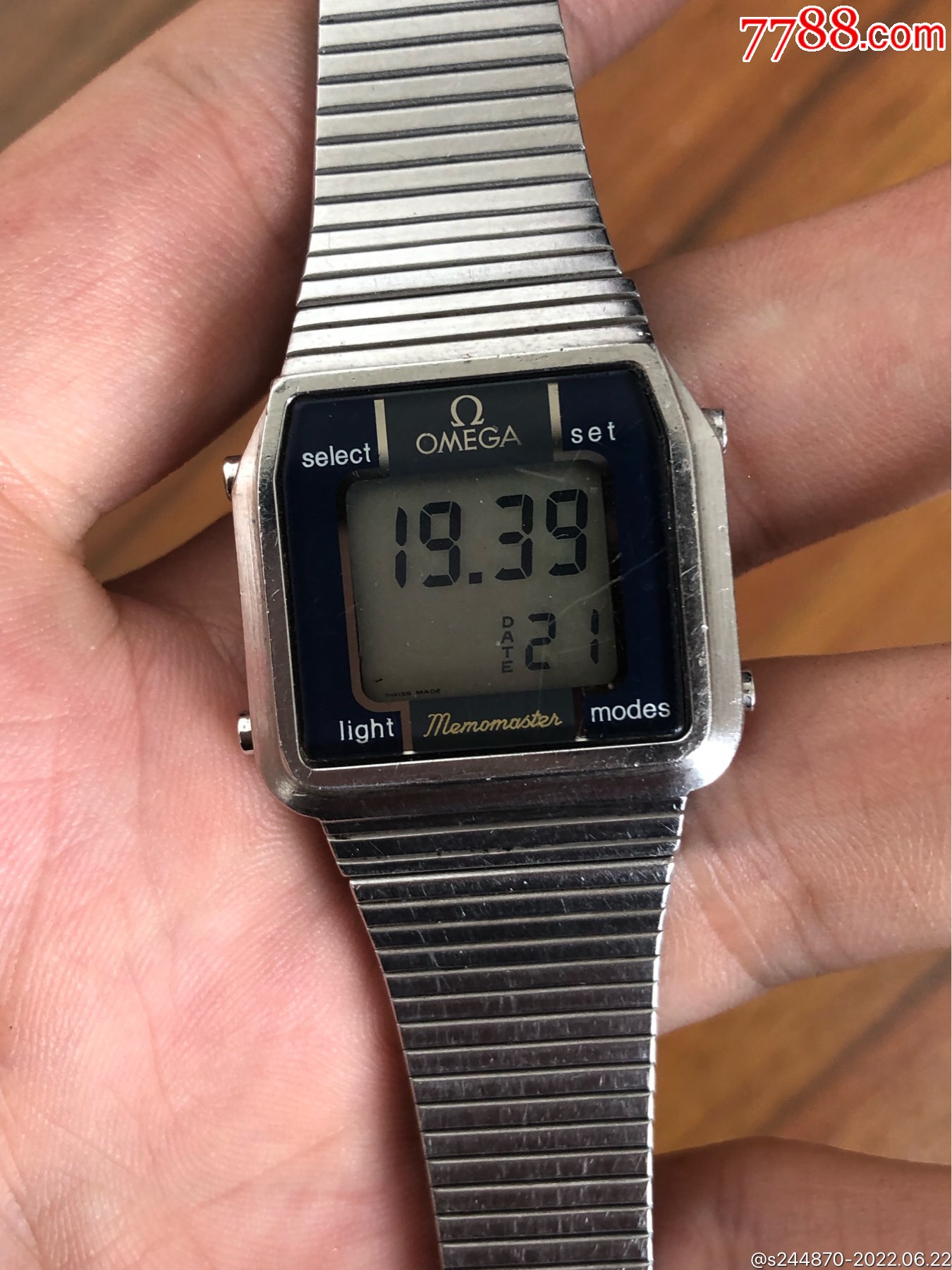 刚收到一块电子欧米茄正宗瑞士表老手表_价格150元_第1张