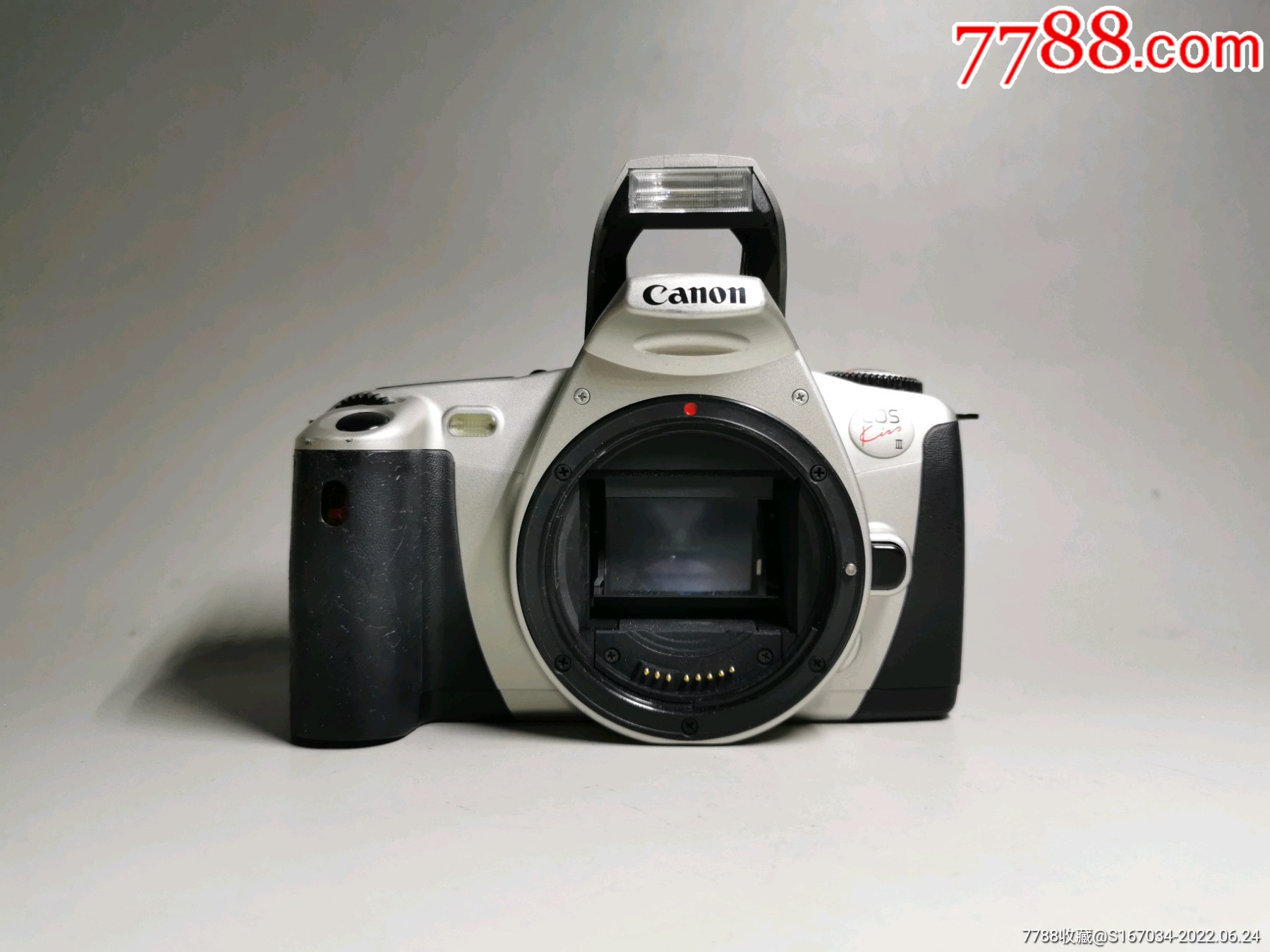 佳能canoneoskiss3胶片相机经测试各项正常可正常使用22z6