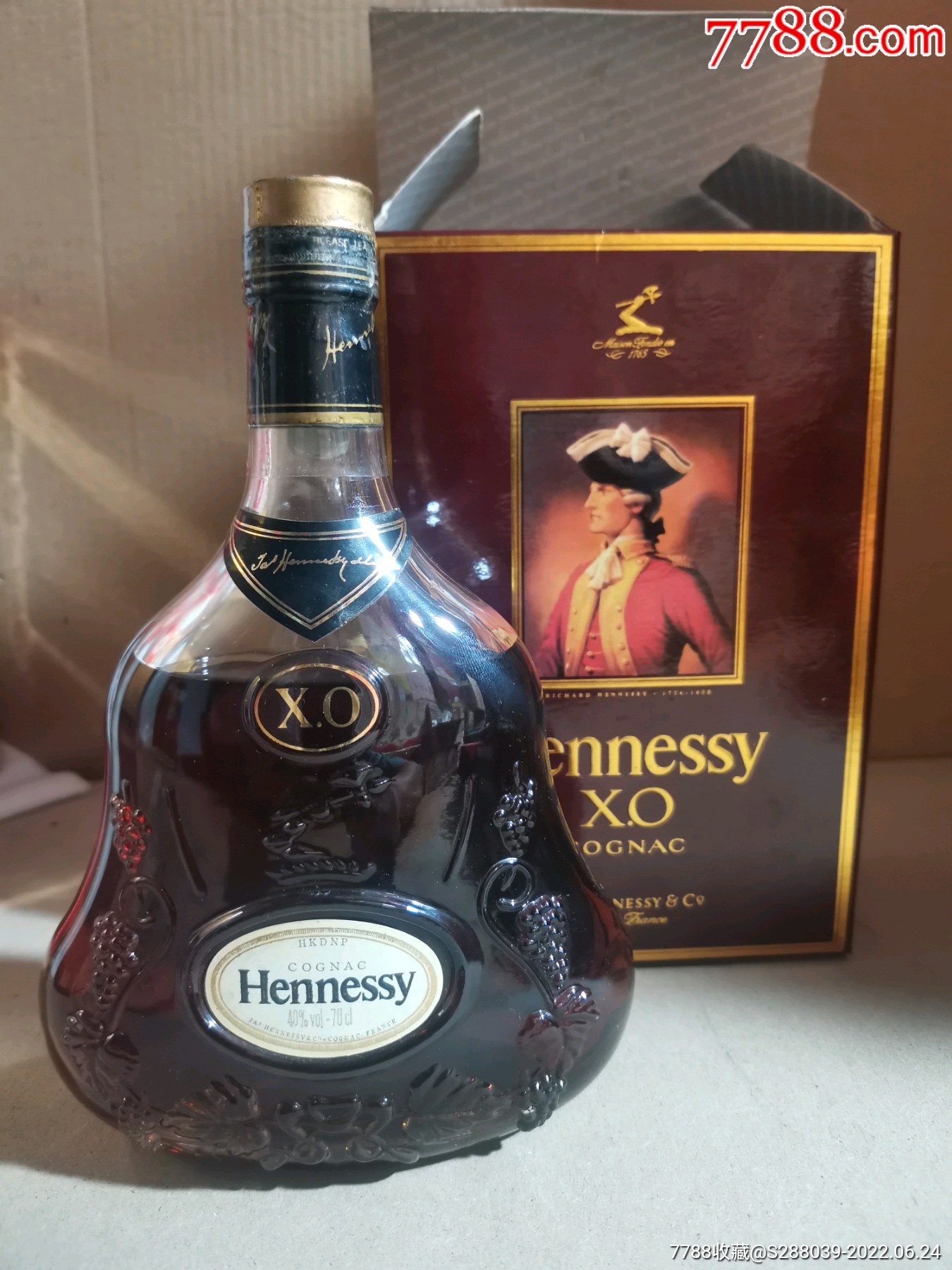 1997年左右40度轩尼诗xo,一瓶_价格900元【平价老酒馆】_第1张