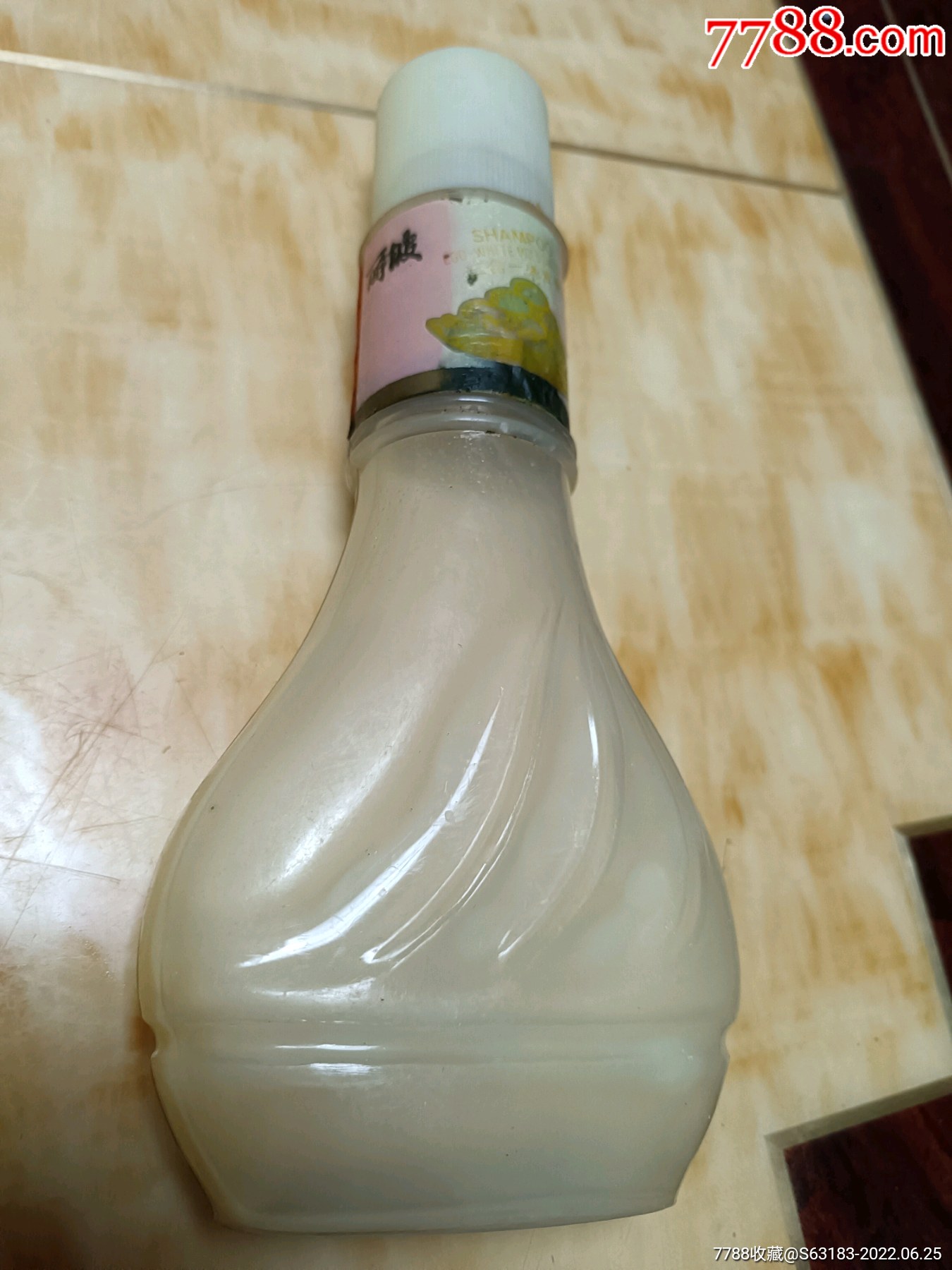 (中国最早的洗发水,全网孤品)八十年代上海产丽波洗发护发膏(全网孤品