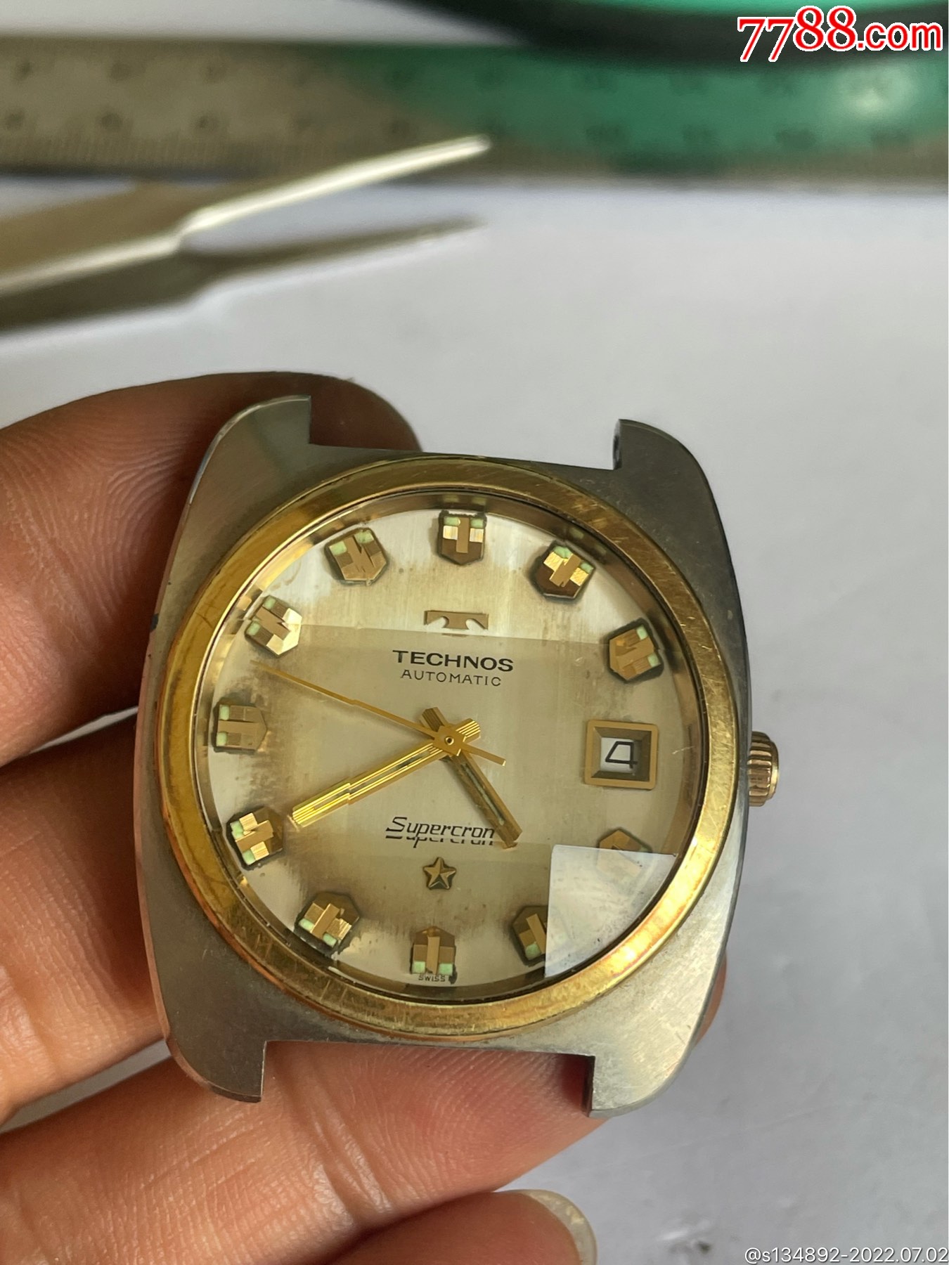 好品瑞士产天克诺全自动男机械表_手表/腕表_图片鉴赏_收藏价值_7788