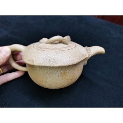 "勤芳"款手执紫砂壶一把(au30682922)_7788收藏__收藏热线