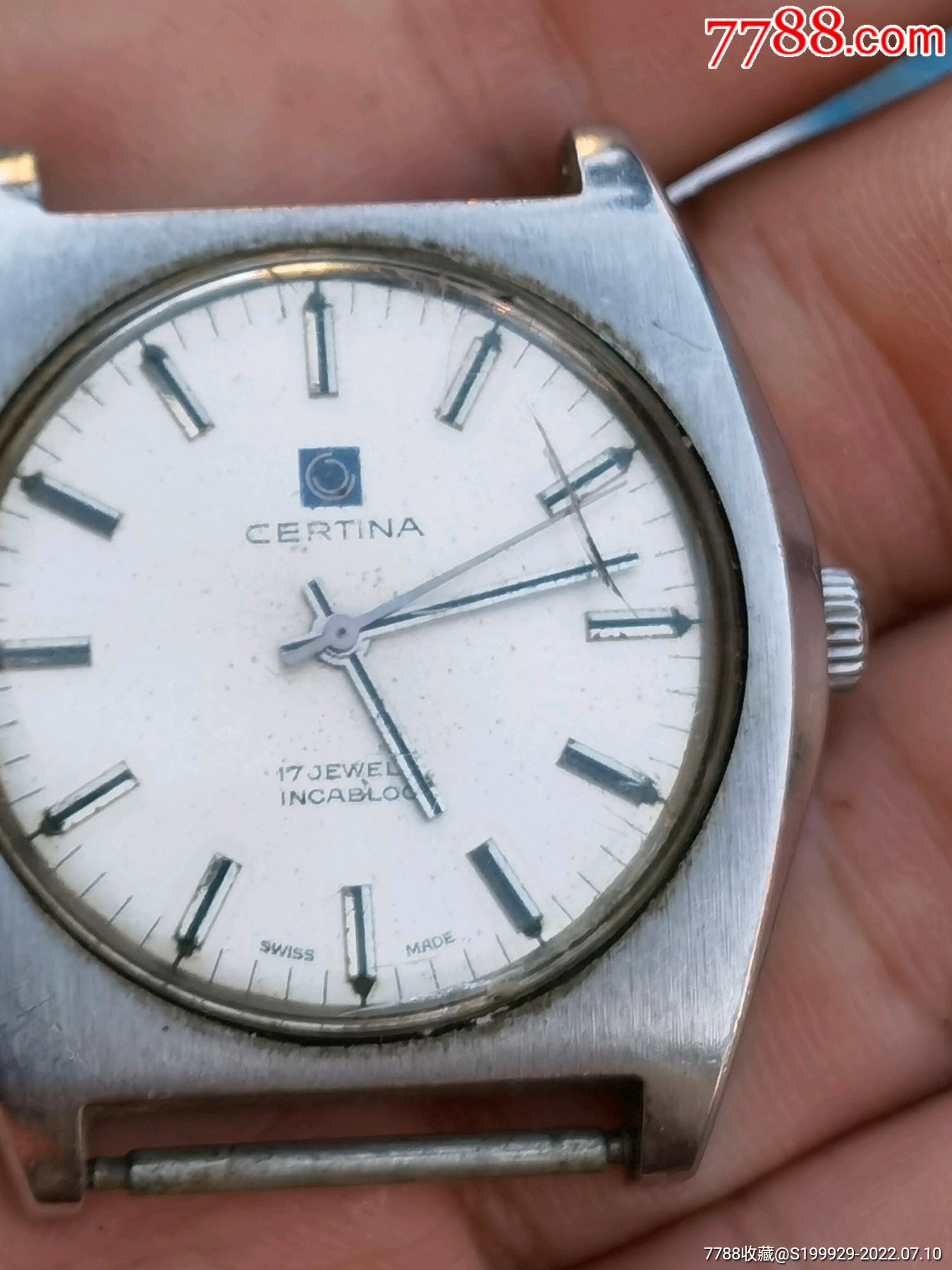 瑞士雪铁纳手卷机械表拍卖