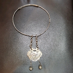 民国老银项圈锁牌一套(au30764048)_7788收藏__收藏热线