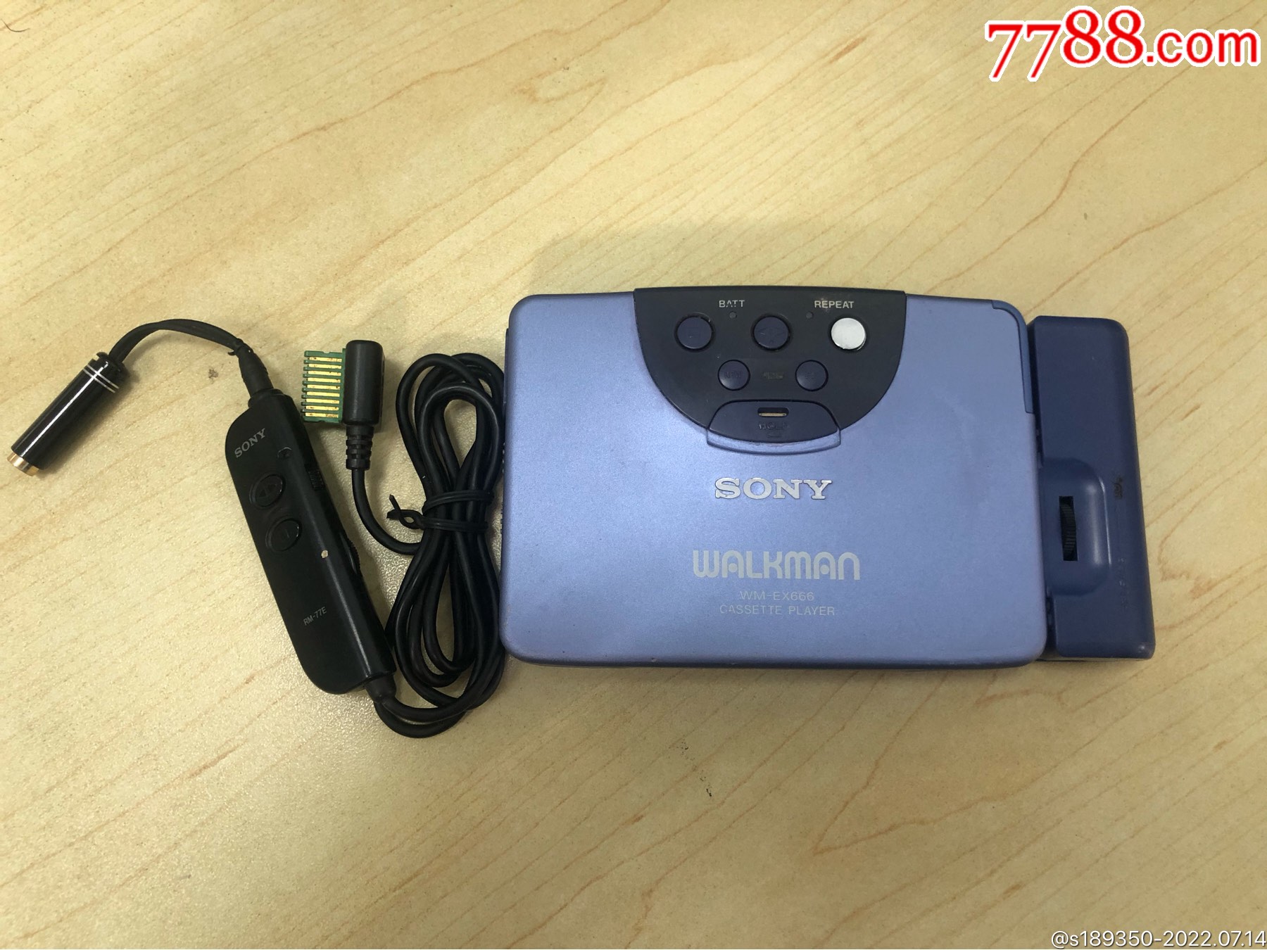 索尼ex666磁带随身听