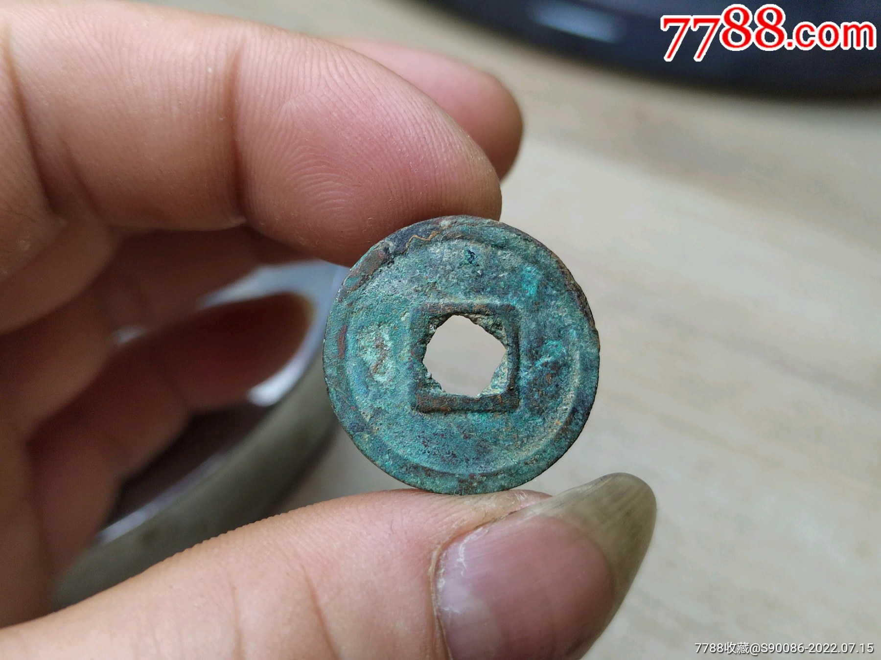 老铜钱,无字铜钱_价格40元_第1张