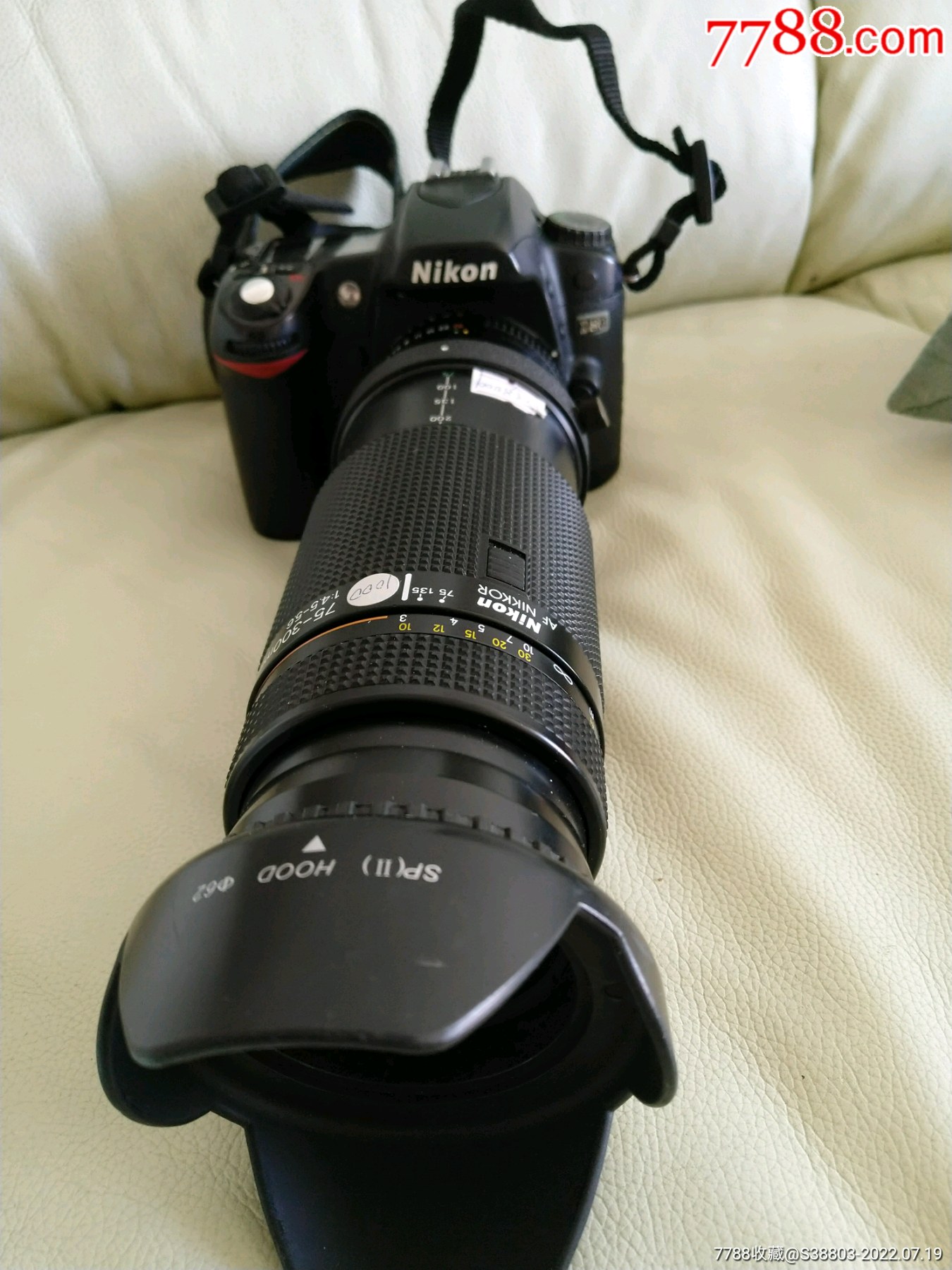 日本尼康d80机身尼康75一300镜头