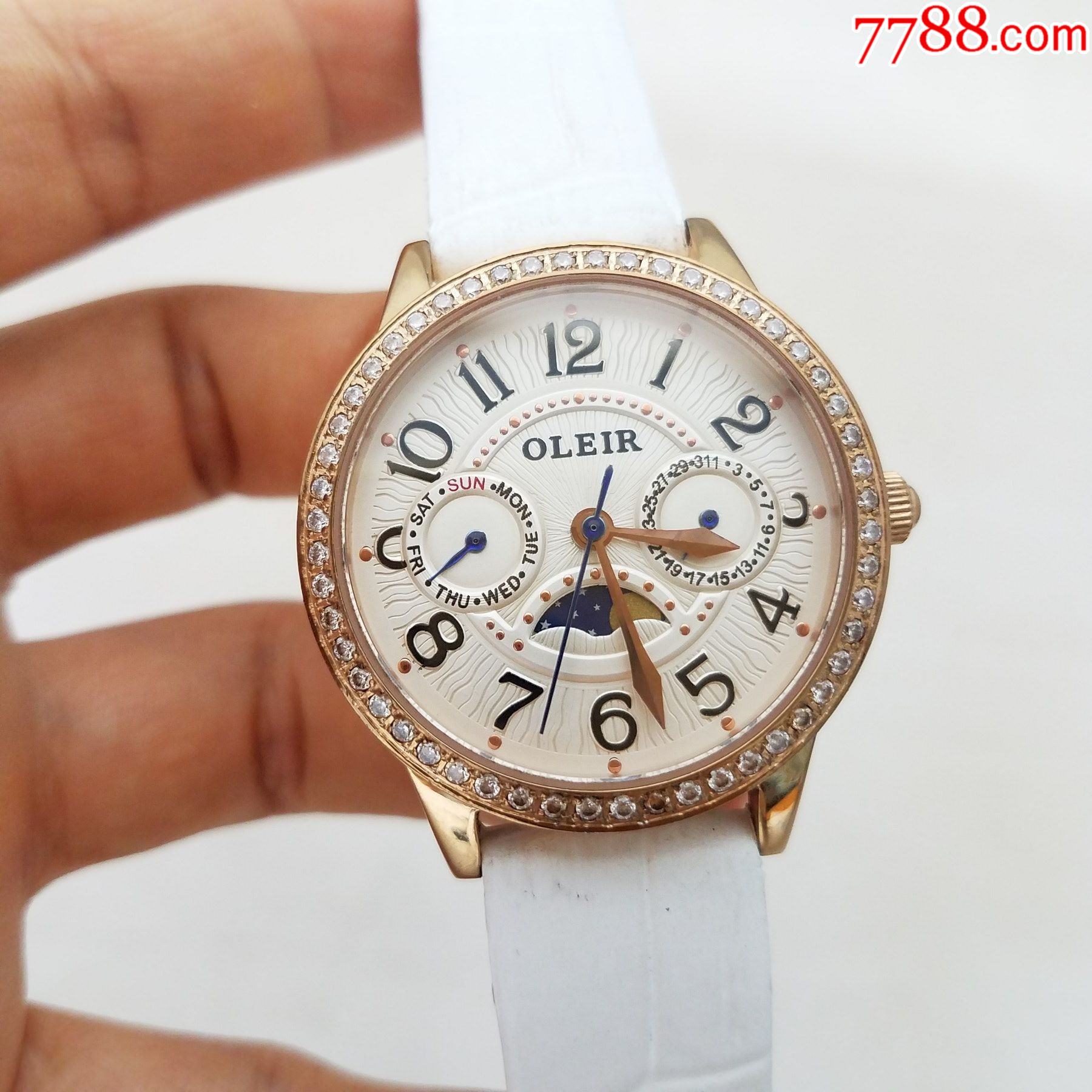 com)>首页>拍卖>手表/腕表>欧雷亚oleir电子表【走时正常,日历好使】