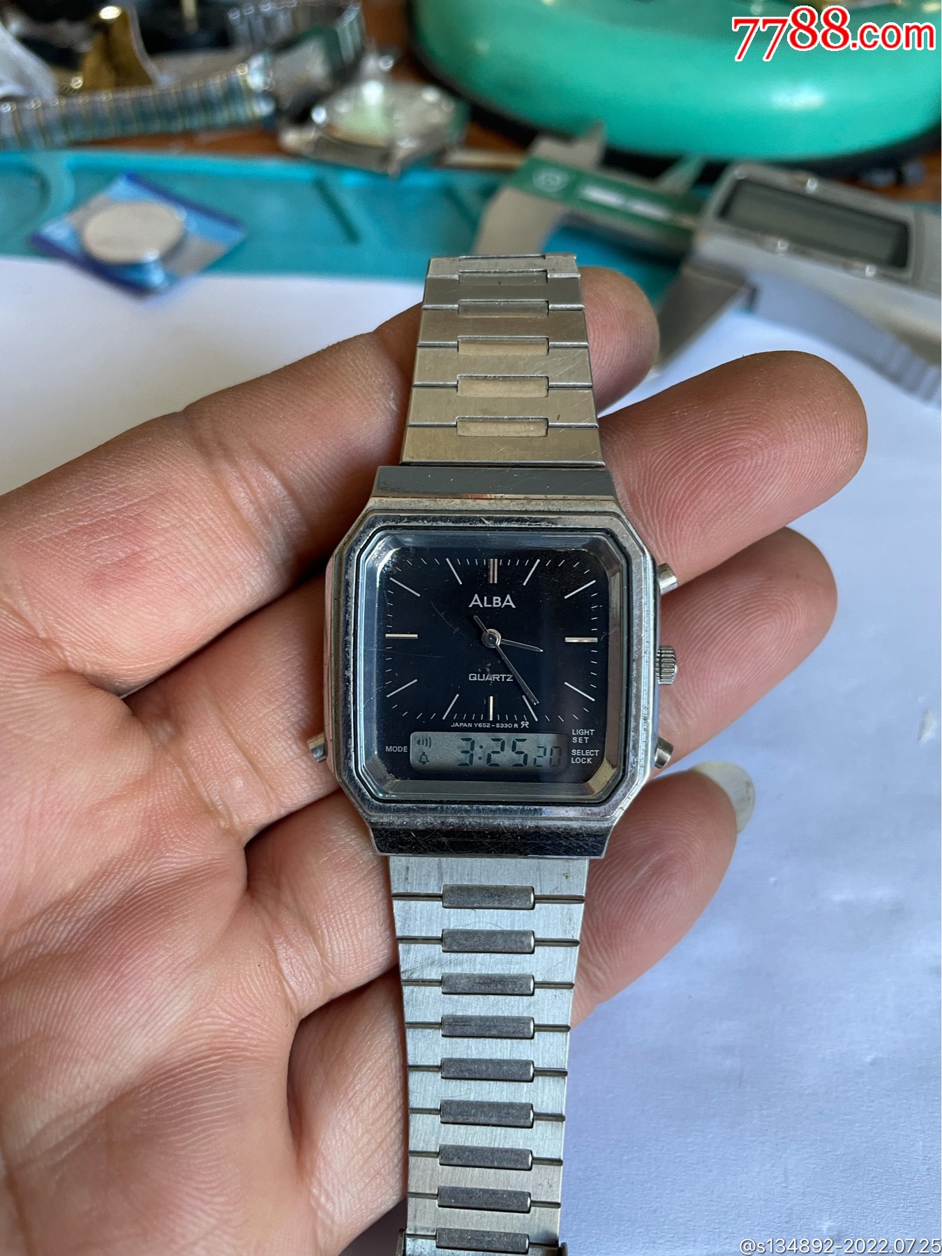 好品日产alba多功能男石英表_手表/腕表_非凡表业【7788收藏__收藏