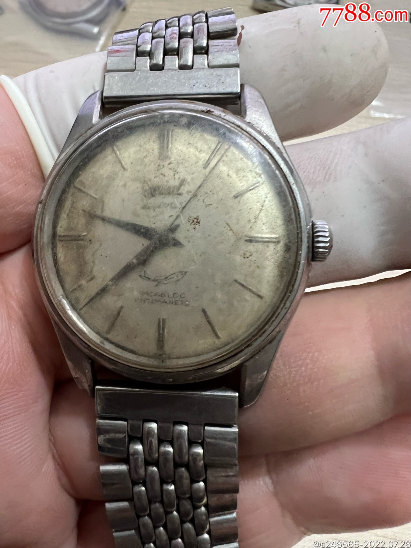 瑞士爱其华男款古董表_手表/腕表_茅庐高人【7788收藏__收藏热线】