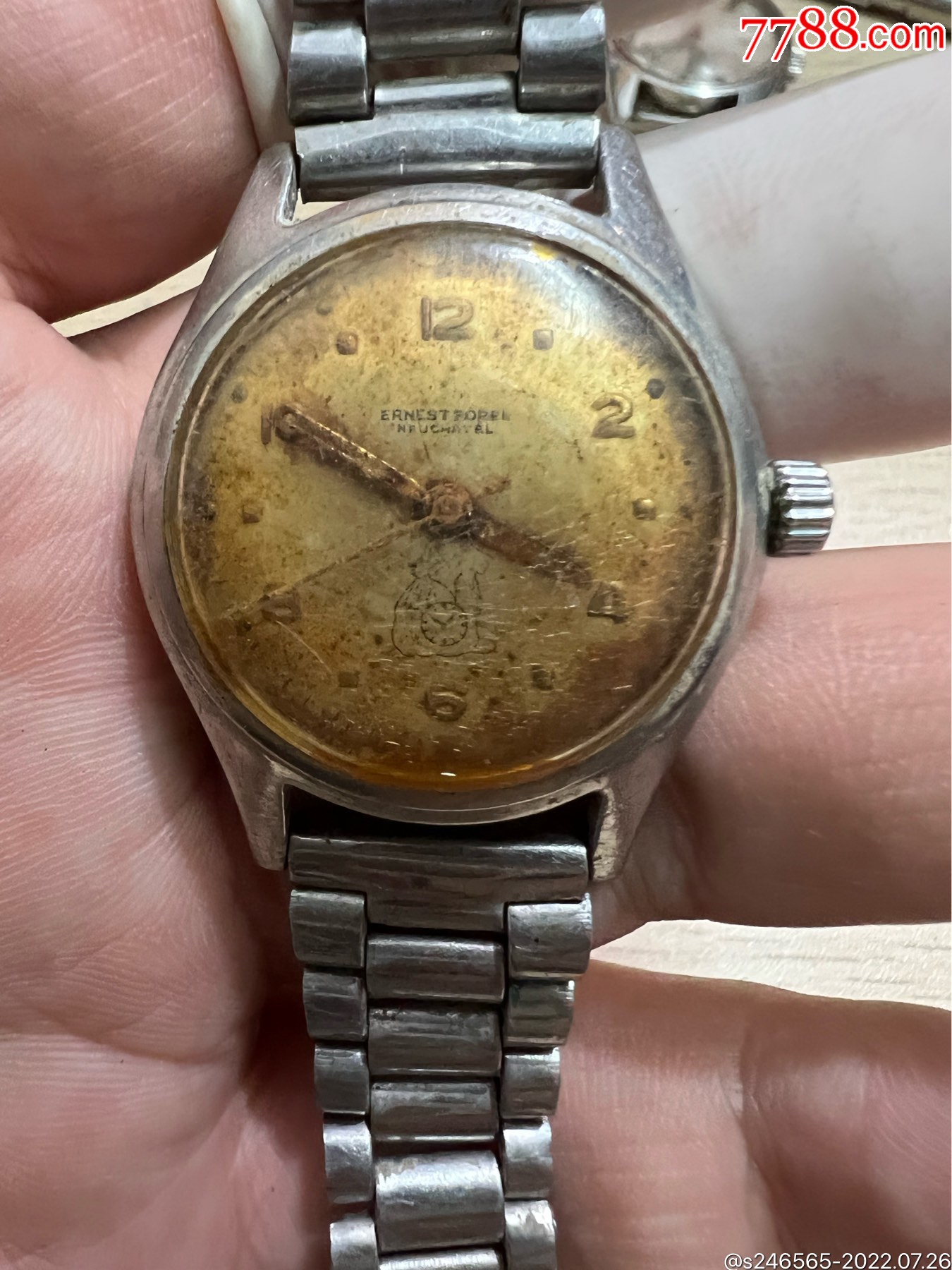 com)>首页>拍卖>手表/腕表>瑞士依波路男款古董表_价格5元【茅庐高人