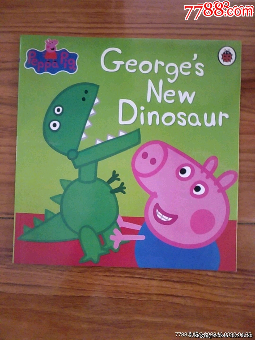 乔治和恐龙小猪佩奇英文绘本