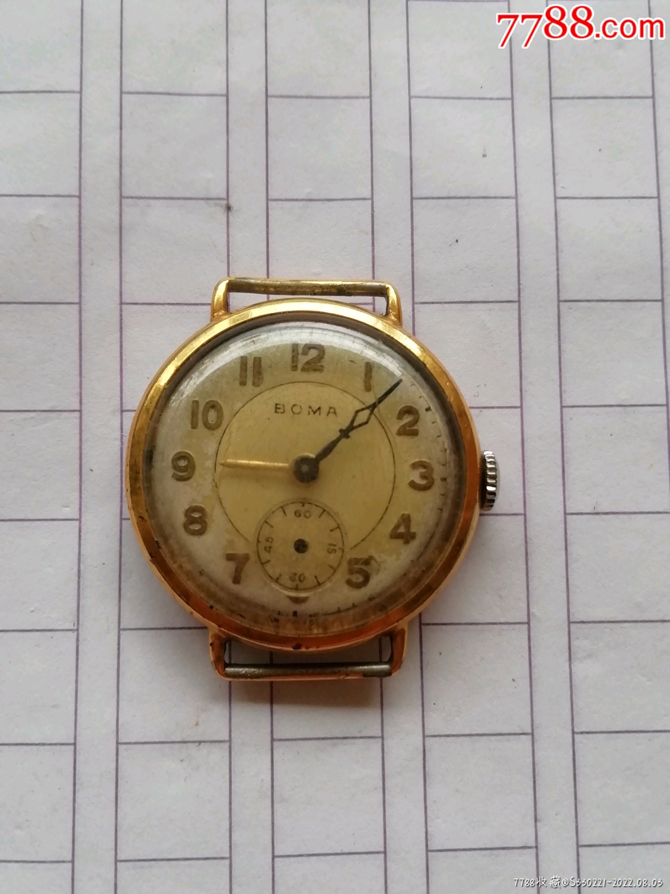 com)>首页>拍卖>手表/腕表>瑞士宝马小三针表_价格80元【半岛侨乡旧杂