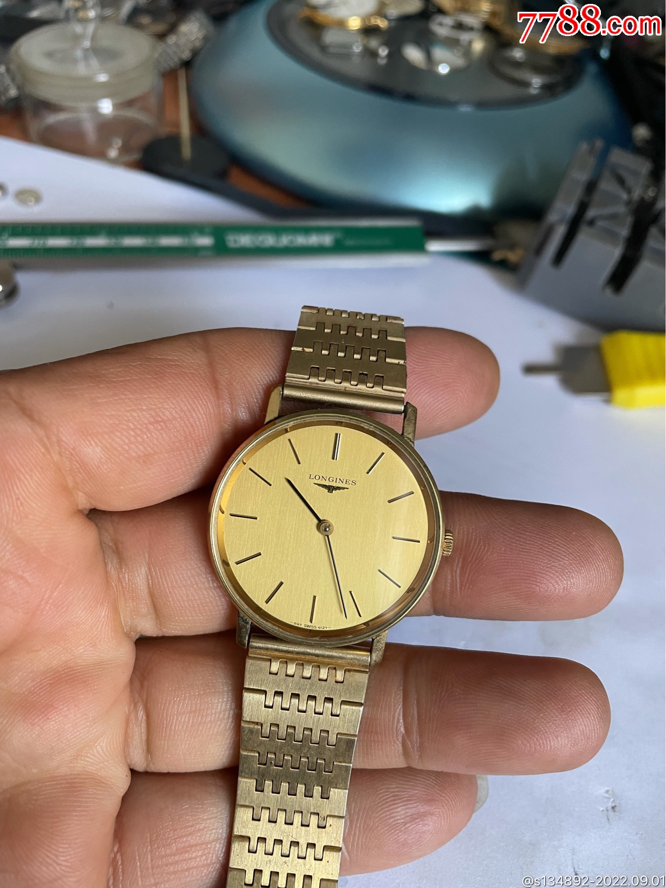 好品瑞士产浪琴男机械表_价格100元【非凡表业】_第1张