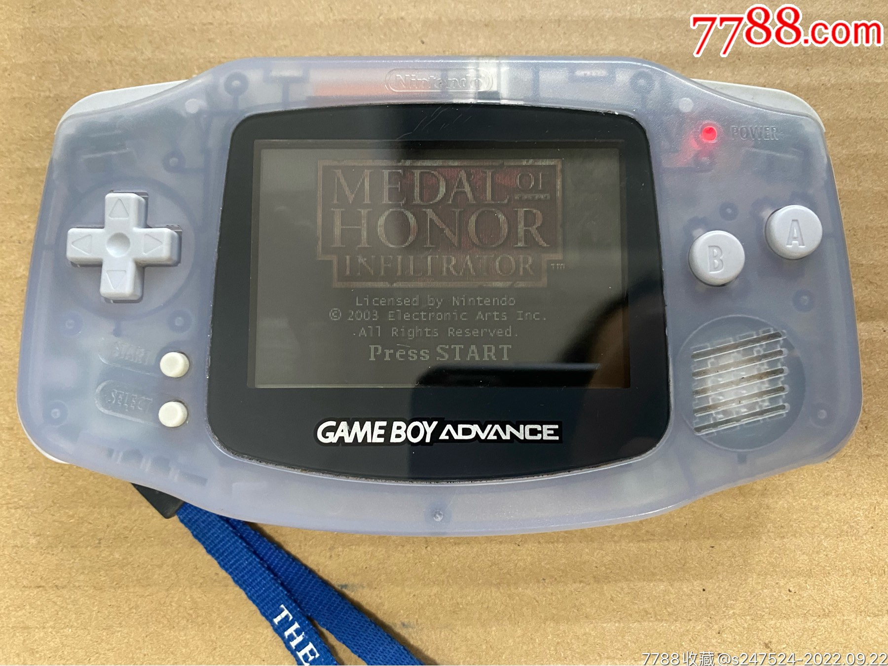 两天速拍包快递任天堂gameboy游戏机1部