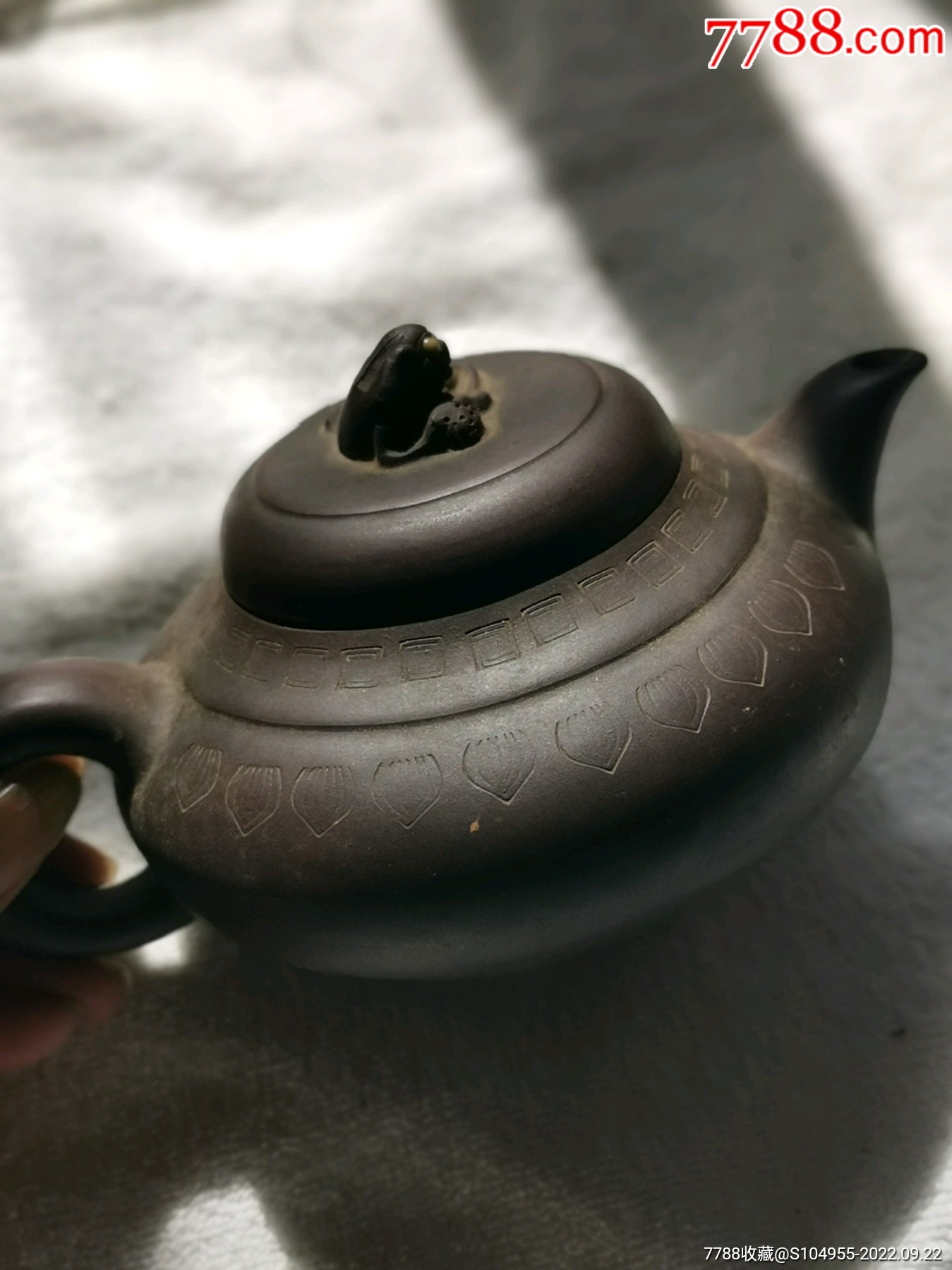 刘建平大师制紫砂壶,无裂,409号-价格:5000元-au31550106-紫砂壶