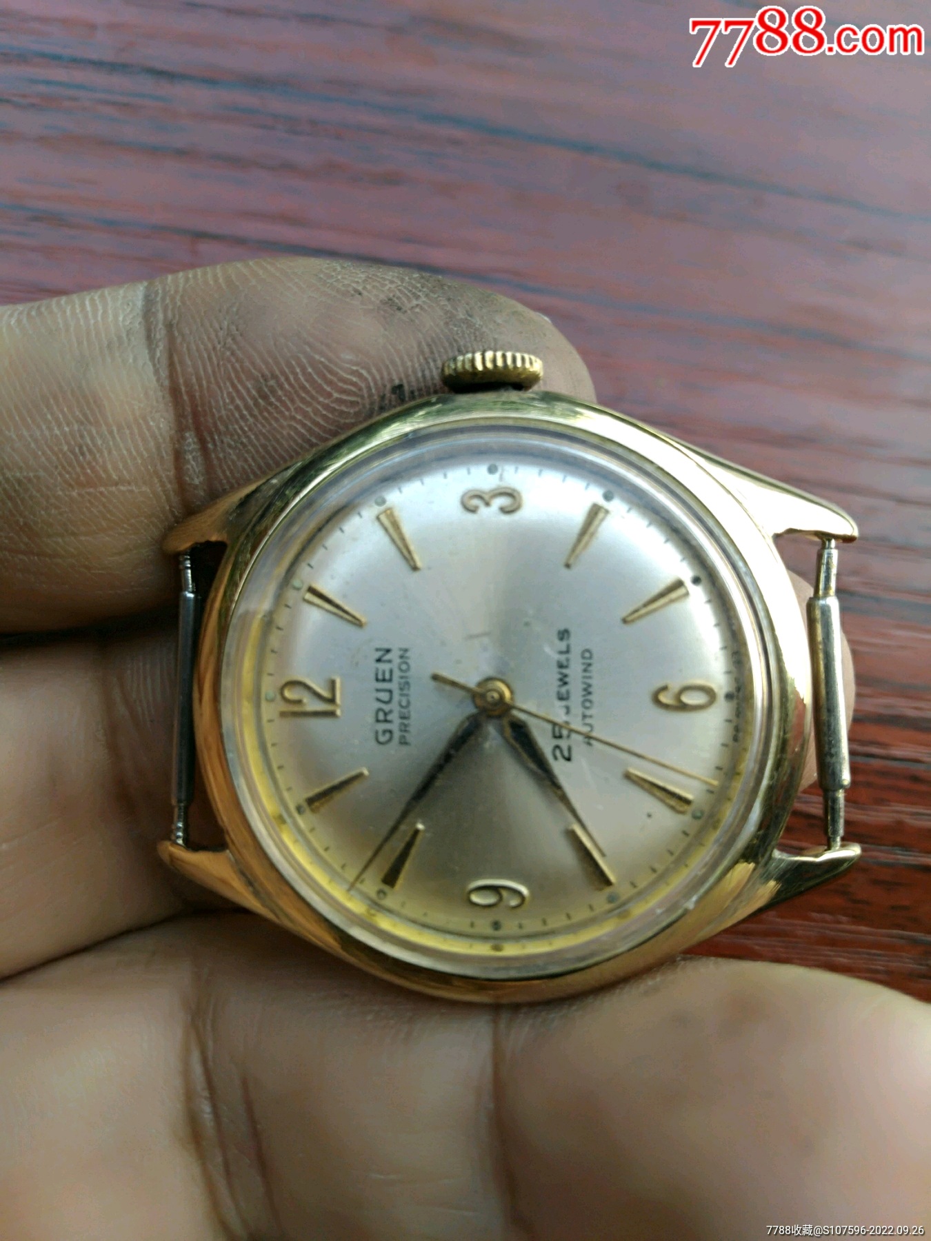 gruen自动机械表_价格693元【老陈旧货】_第1张
