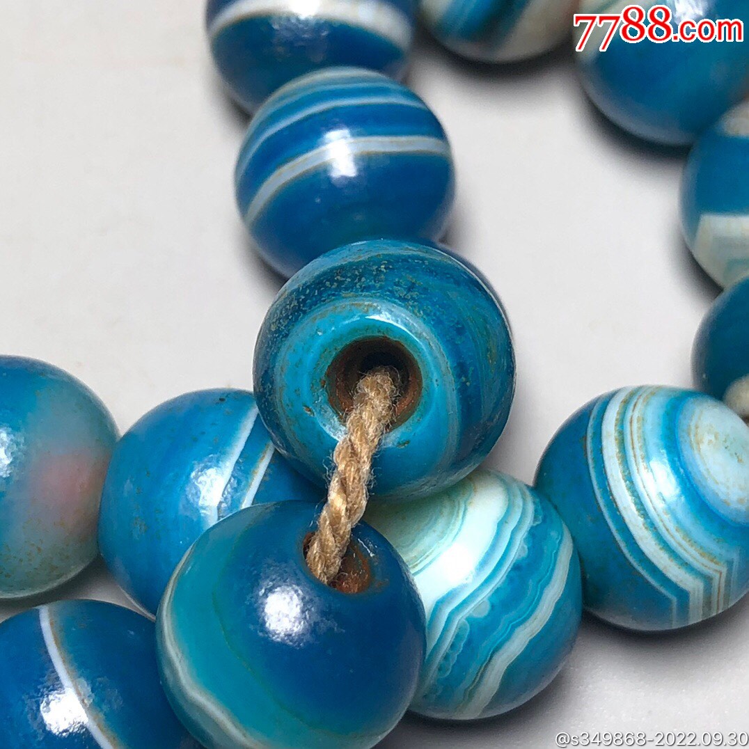 13毫米*16颗蓝玛瑙代表着月_价格199元_第1张