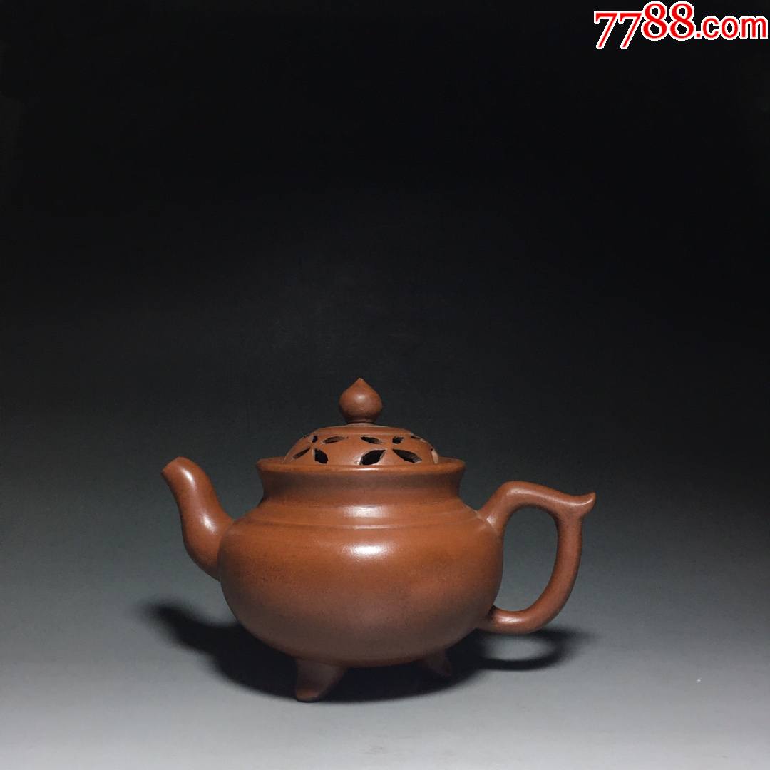 放漏!旧藏紫砂壶(三足)精品珍藏低价格拍卖_价格88元_第1张