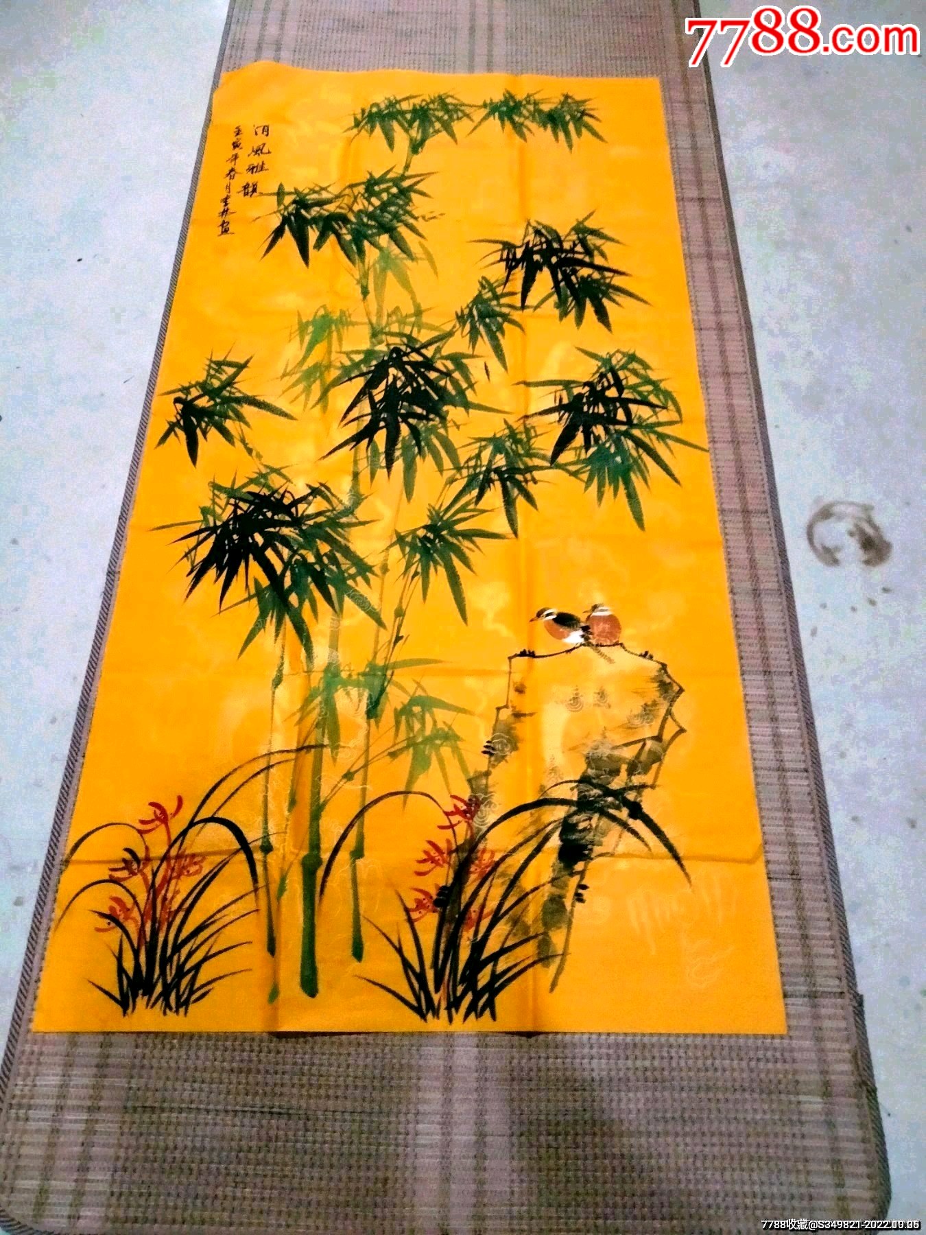 著名画家李林四尺清风雅韵-花鸟国画原作-7788宣纸