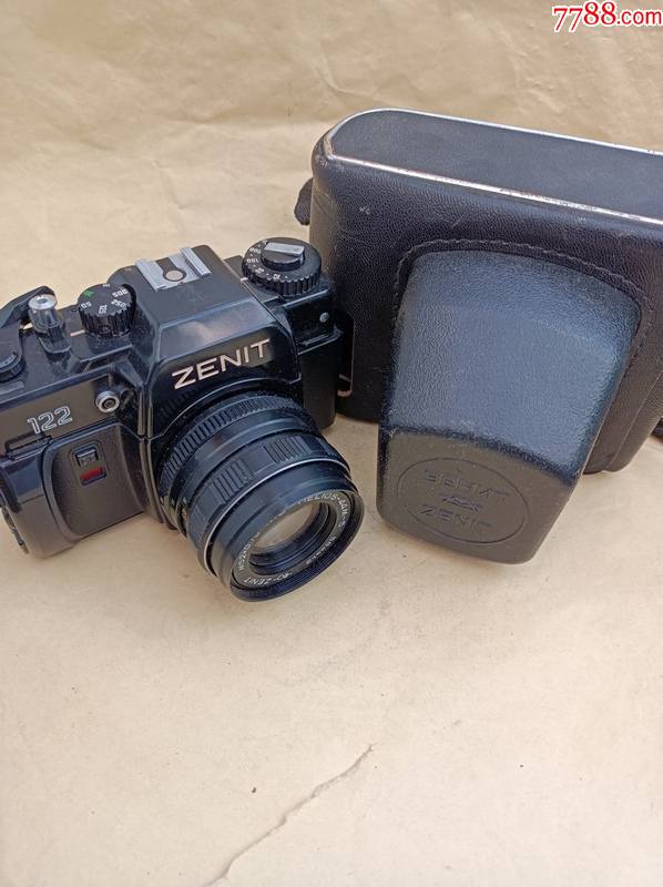 苏联zenit单反相机带皮套