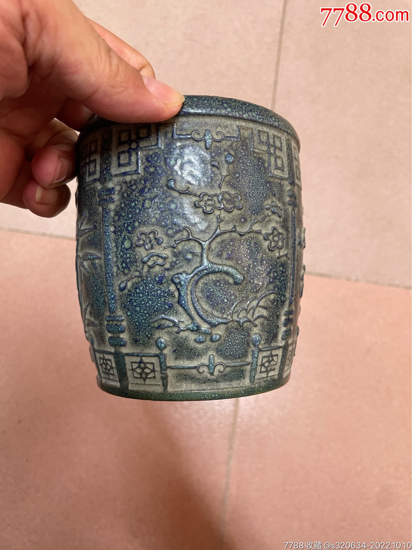 老紫砂上釉紫砂_价格500元_第1张