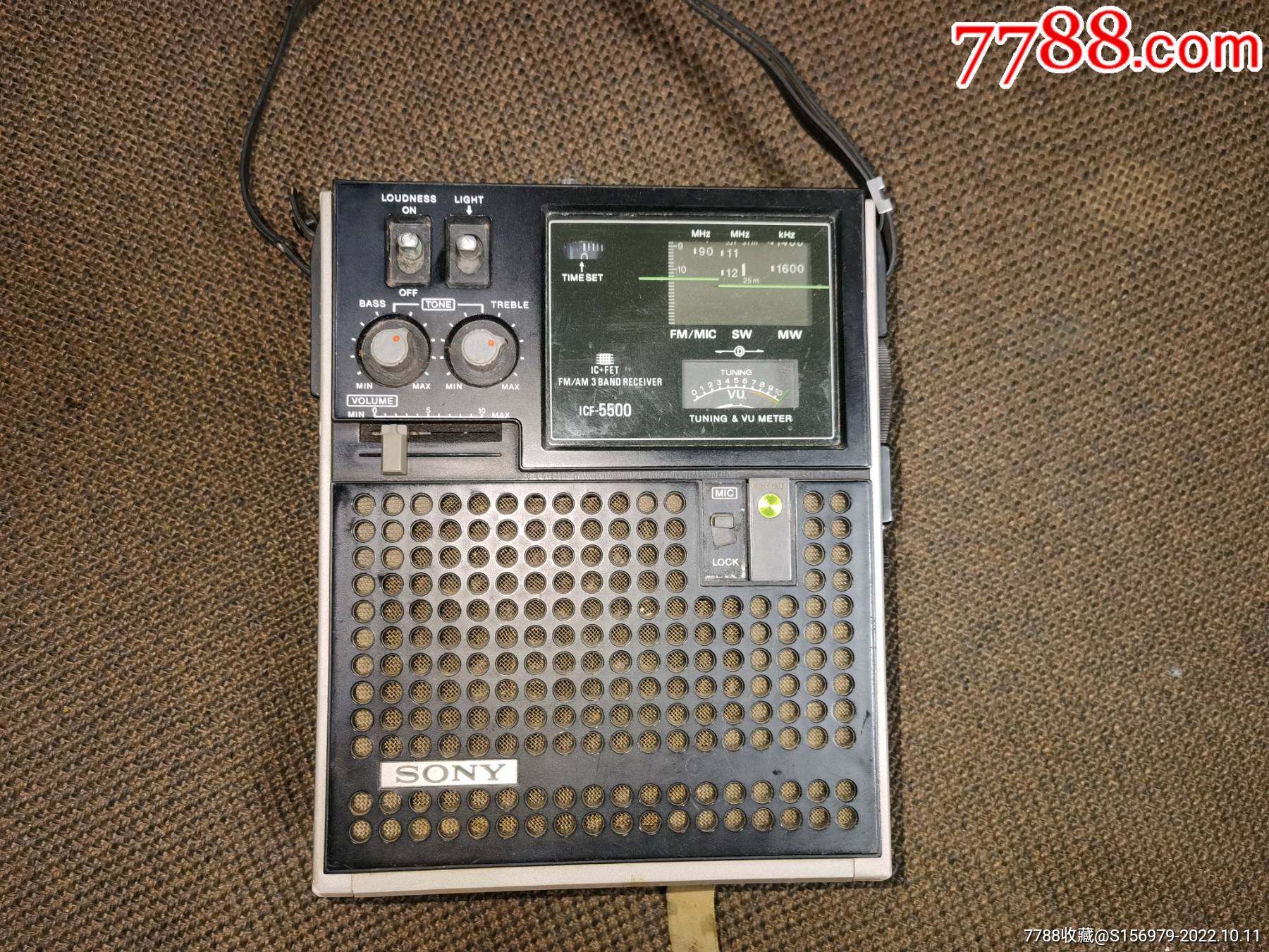 索尼肩背式收音机icf-5500_价格391元_第1张