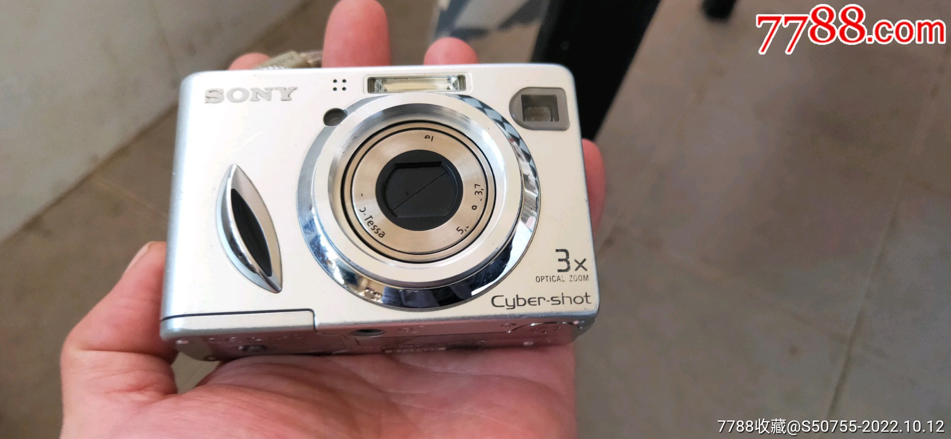 索尼dsc-w7数码相机,试机功能全部正常,原装卡,到手就能玩_价格198元