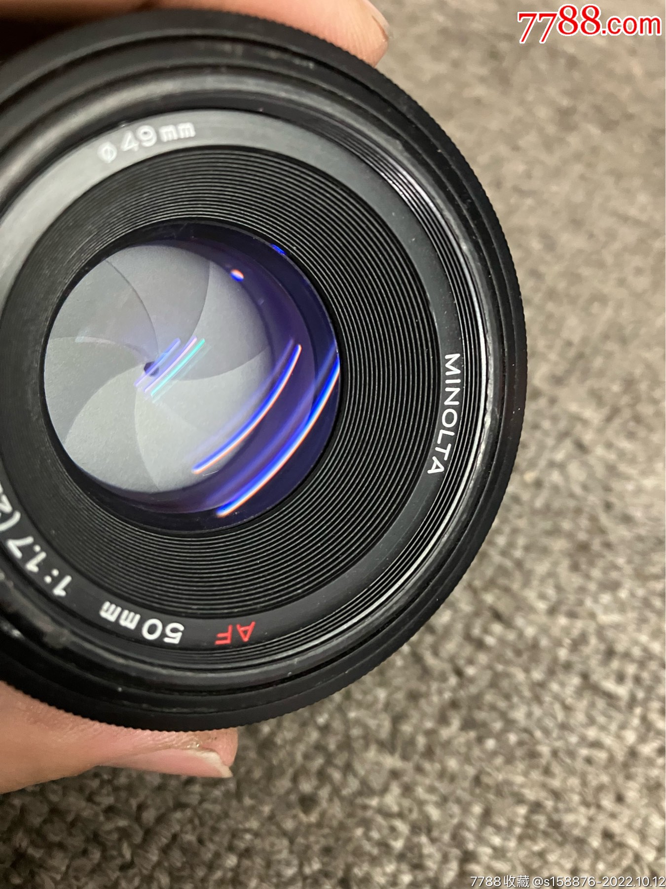 美能达ma5017人像定焦镜头